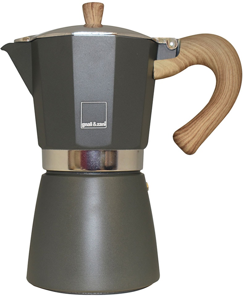 gnali & zani Espressokocher »Venezia«, Aluminium mit Softtouch-Griff in Hol günstig online kaufen