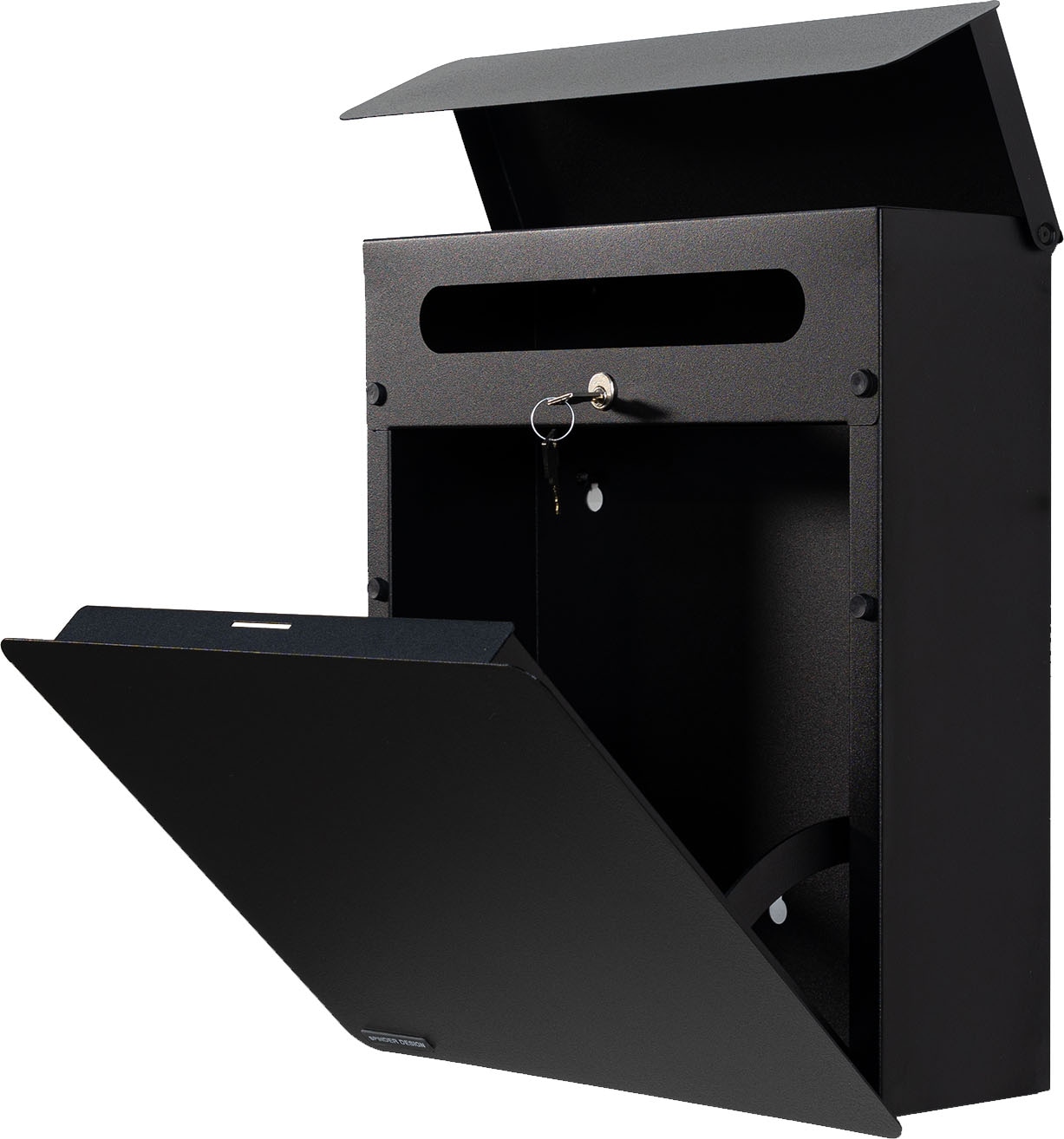 Spinder Design Briefkasten »INBOX« Design Briefkasten aus Stahl