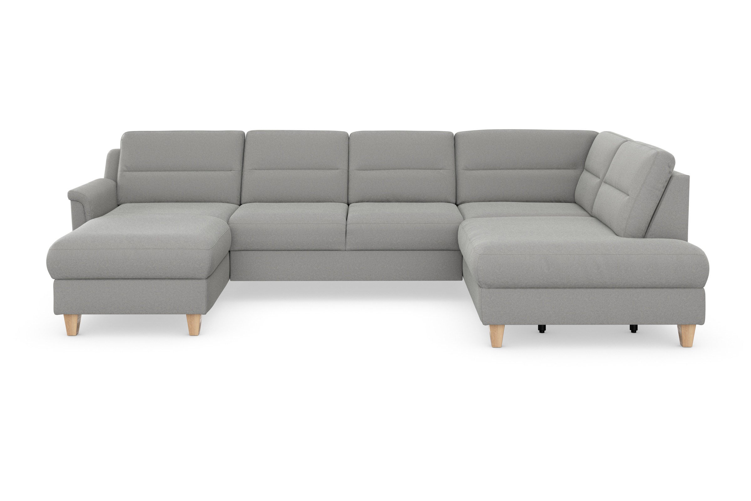 sit&more Wohnlandschaft »Farö U-Form«, inklusive Federkern, wahlweise mit Bettfunktion und Bettkasten