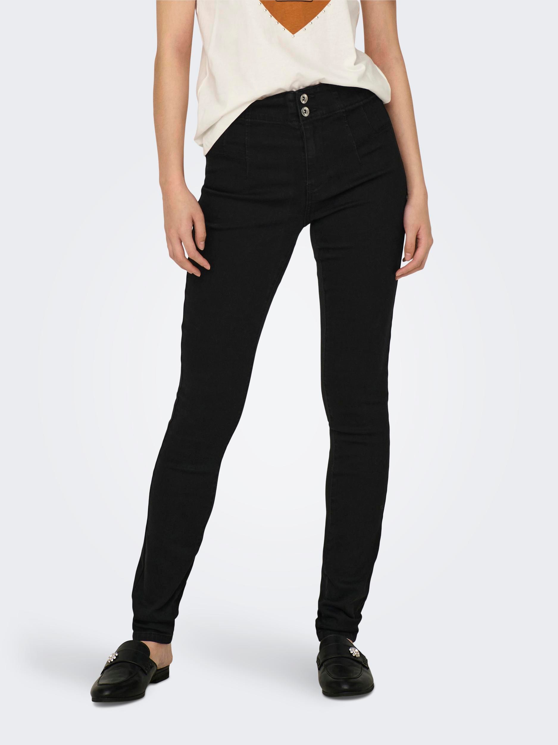 ONLY Skinny-fit-Jeans »ONLWAUW DB HW CORSET SK DNM GUA« online bei