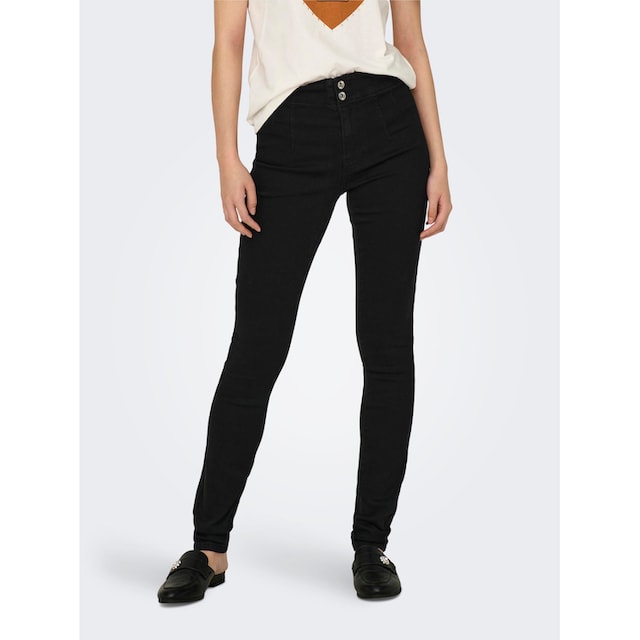 ONLY Skinny-fit-Jeans »ONLWAUW DB HW CORSET SK DNM GUA« online bei