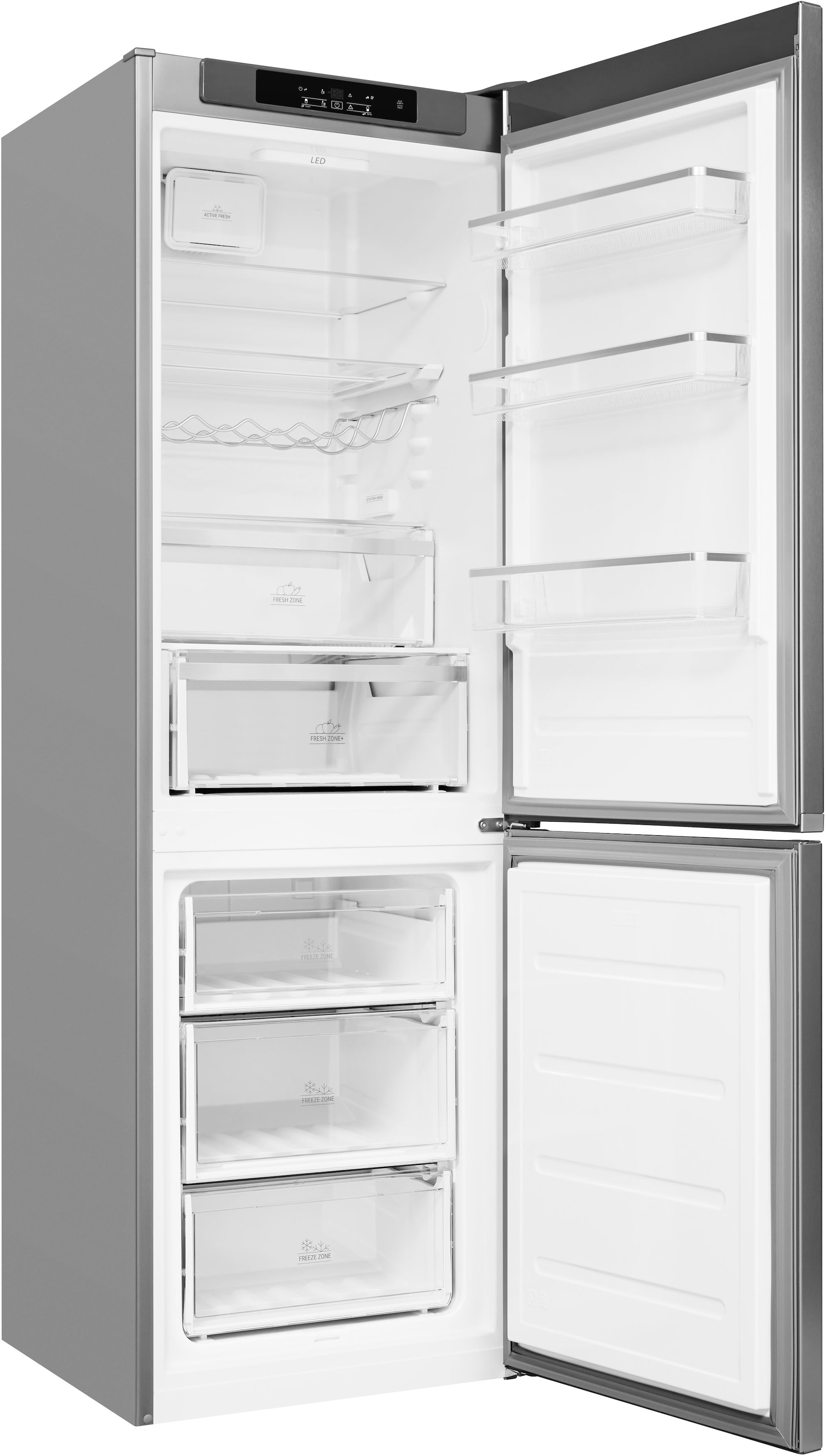 BAUKNECHT Kühl-/Gefrierkombination »KGLF 183«, KGLF 183 IN (2), 189 cm hoch, 59,9 cm breit