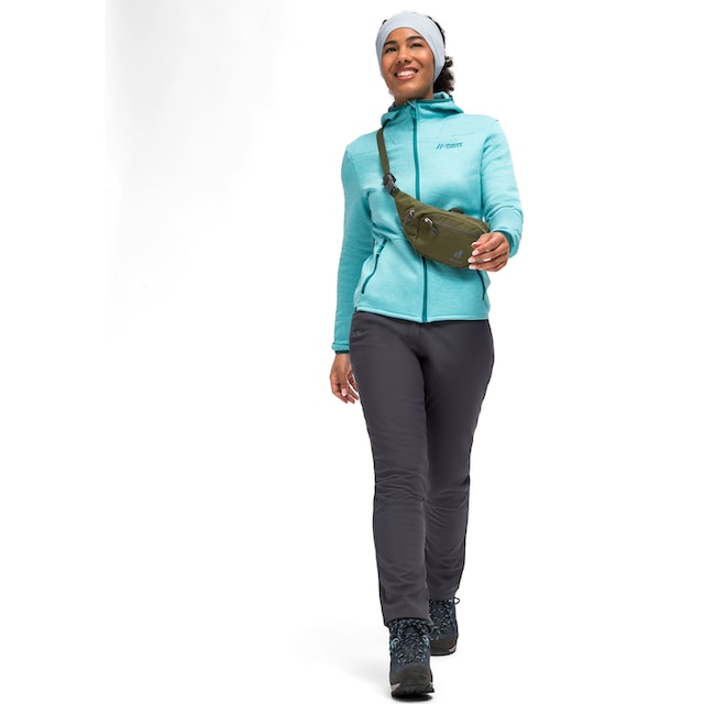 Maier Sports Fleecejacke »Fave W«, Damen Fleece mit verstellbarer Kapuze,  atmungsaktiver Zip-Hoodie online kaufen