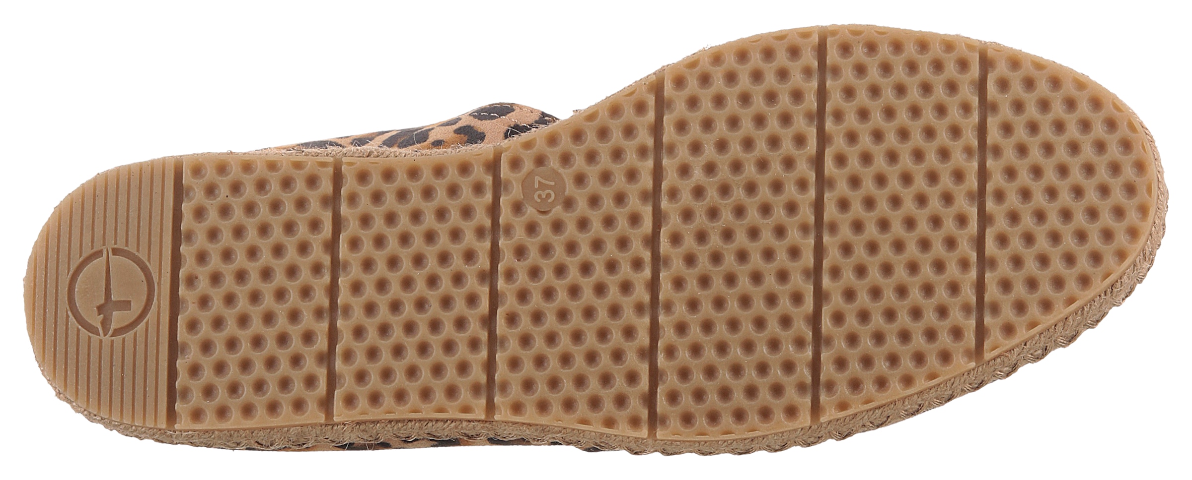 Tamaris Espadrille, Plateau, Sommerschuh, Flats, Schlupfschuh mit Touch It-Ausstattung