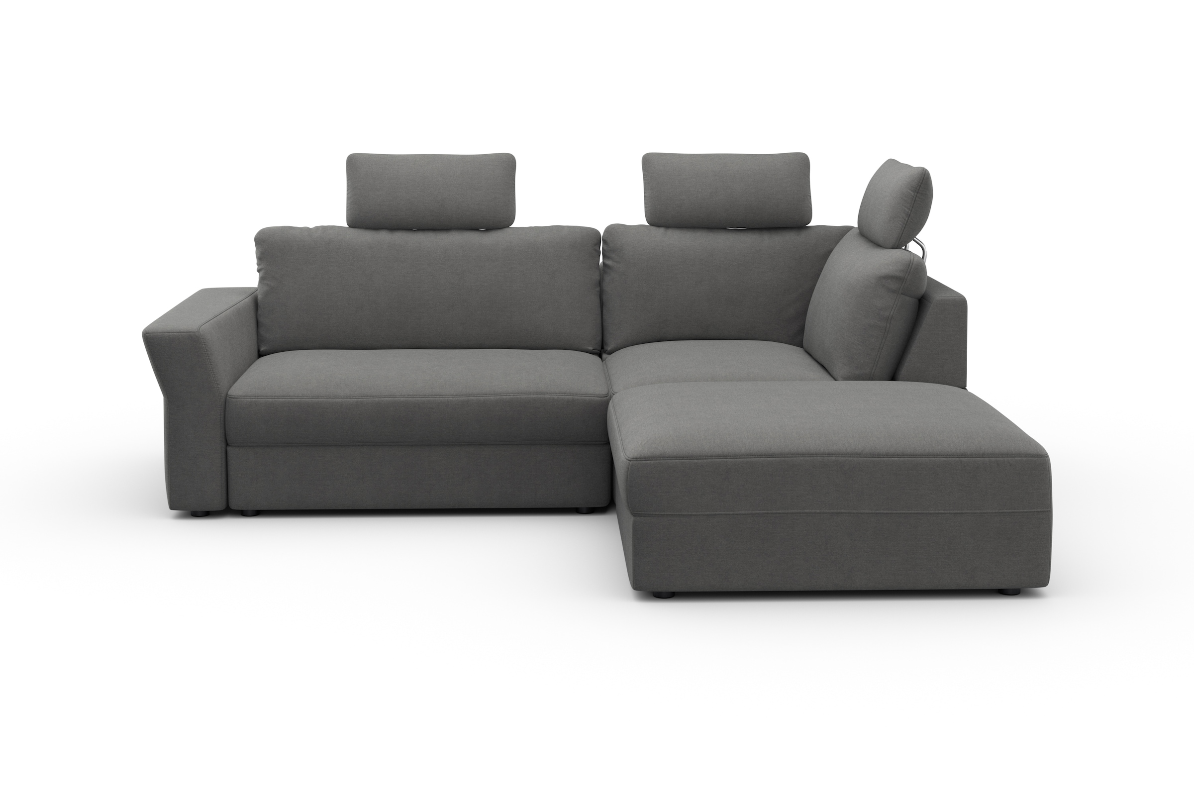 sit&more Ecksofa »Cadabra L-Form«, Breite 243 cm, inklusive Sitztiefenverstellung