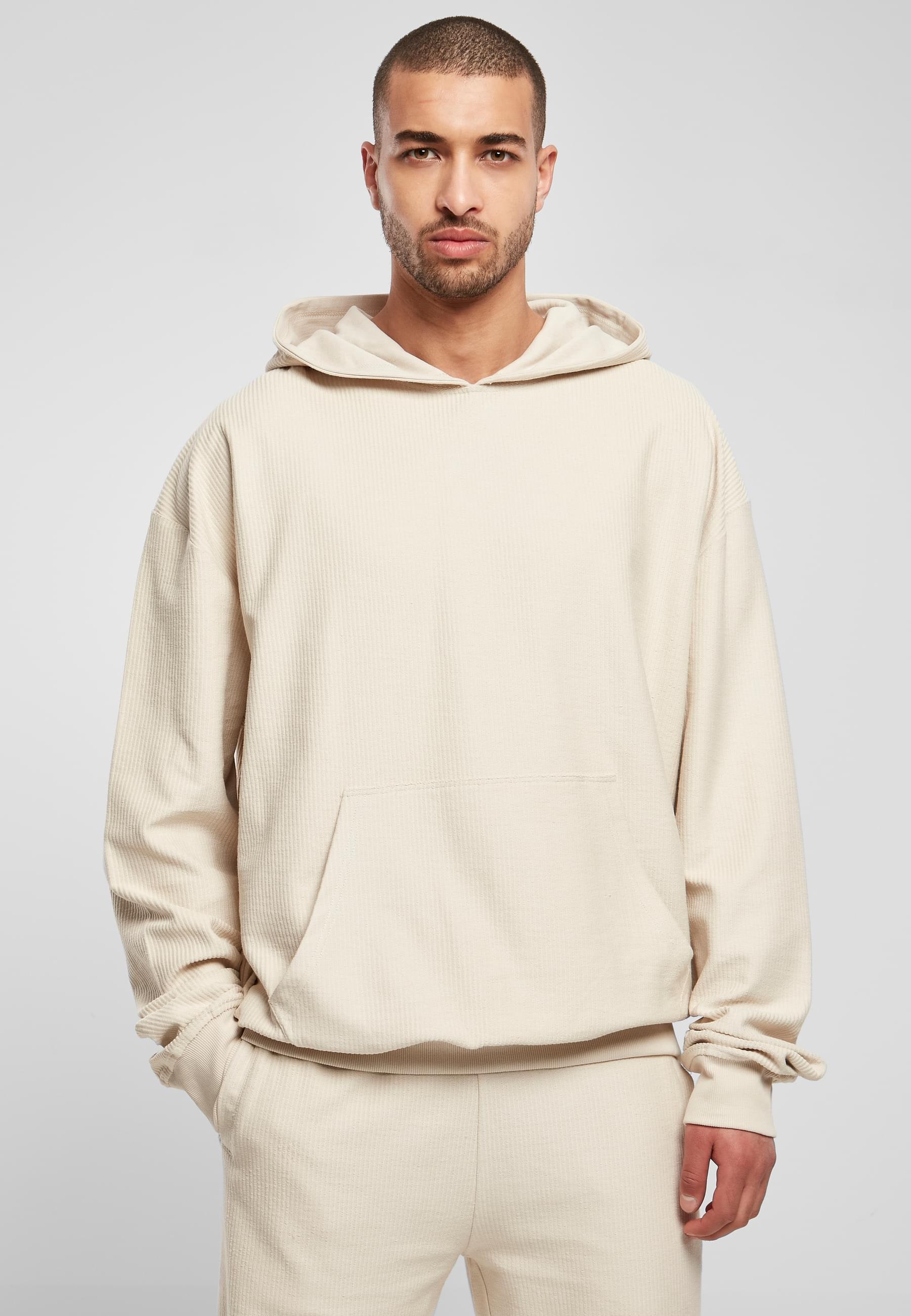 URBAN CLASSICS Kapuzensweatshirt »Urban Classics Herren Rib Terry Boxy Hoody« 1 Stk. tlg.