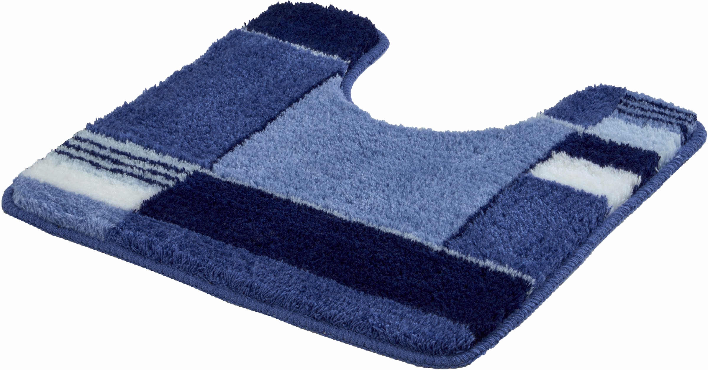 Kleine Wolke Badematte »Padova«, rutschhemmend beschichtet, fußbodenheizungsgeeignet, Badteppich, modernes Design, waschbar
