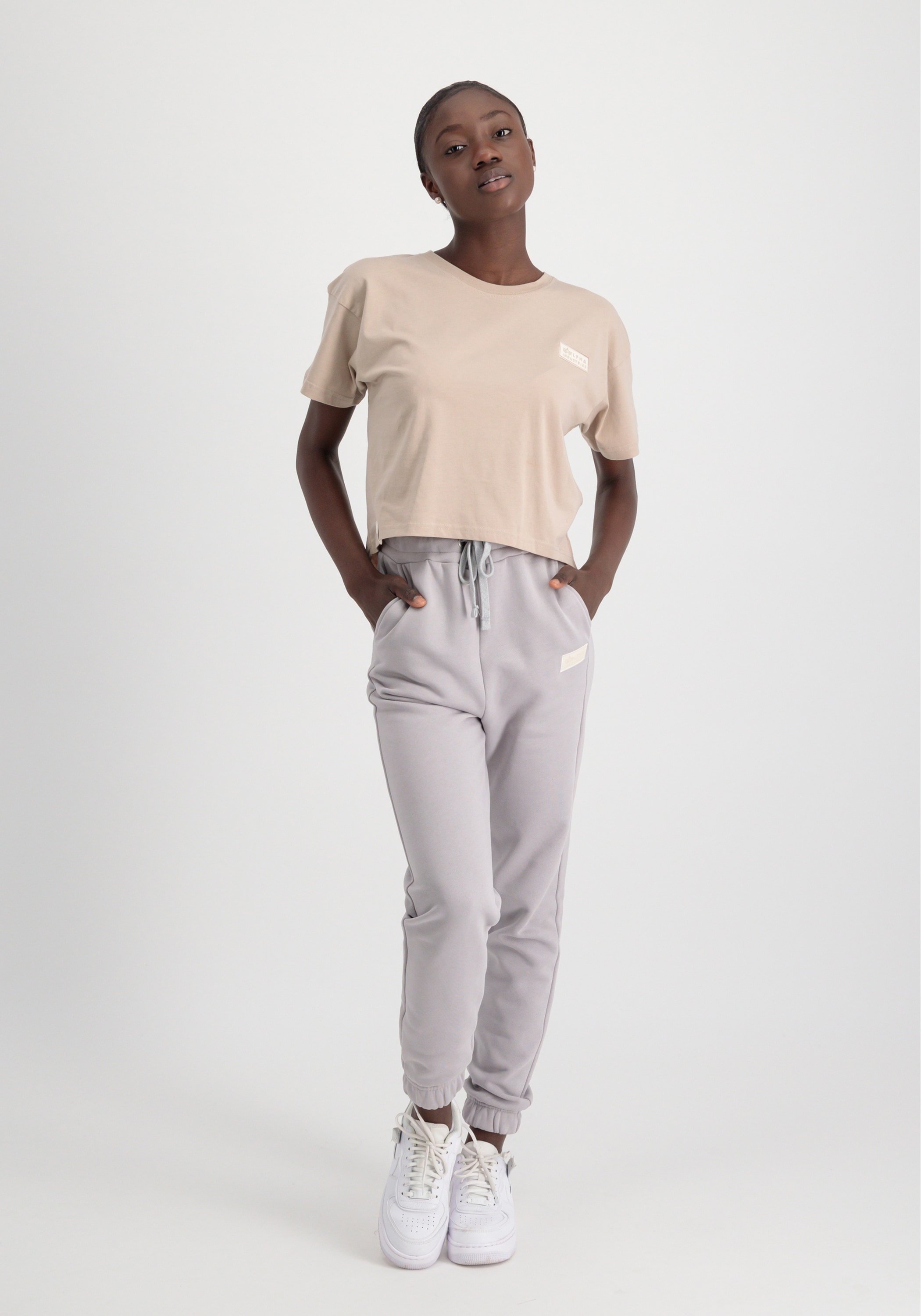 Alpha Industries Muscleshirt »Alpha Industries Women - T-Shirts Organics Cropped OS T Wmn«