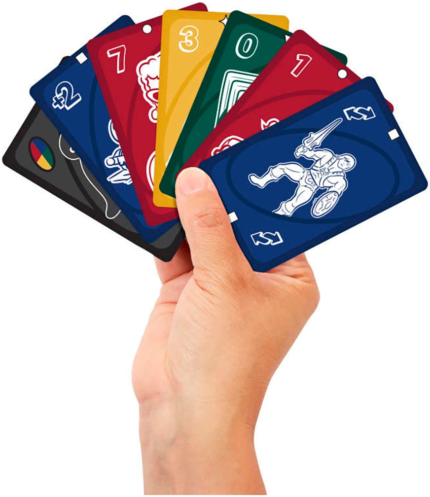 Mattel games Spiel »Mattel 80th Anniversairy UNO Ruby Red«