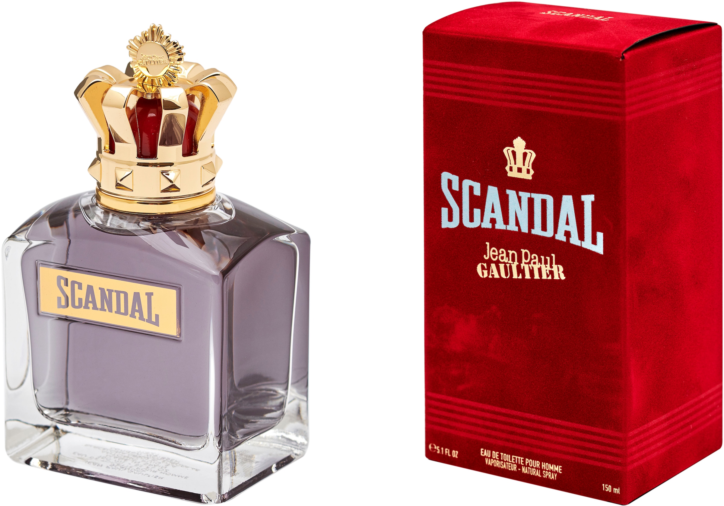 JEAN PAUL GAULTIER Eau de Toilette »Scandal Pour Homme«, mit holziger Note