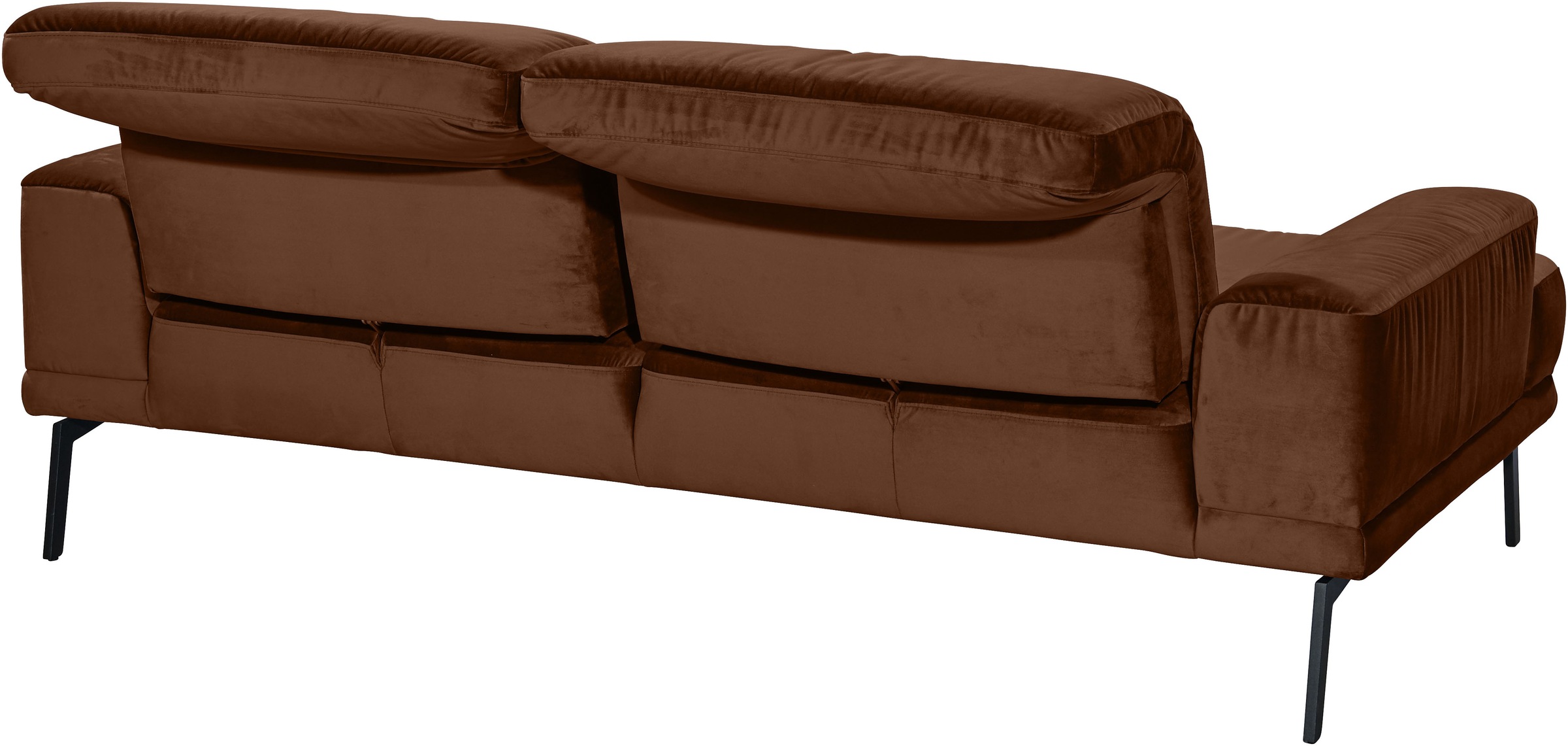 Musterring 3-Sitzer »MR 4580«, inkl. Kopf- und Sitztiefenverstellung, Fuß schwarz, B228 x T103 cm