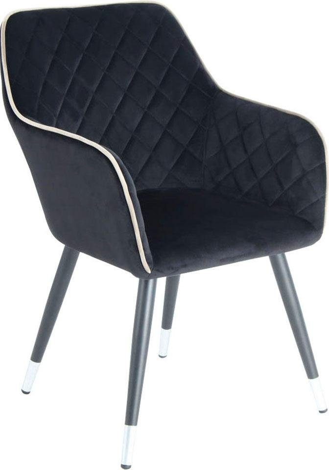 Kayoom Stuhl »Amino 625, stilvoller Design-Stuhl,samtweicher Bezug aus Velv günstig online kaufen