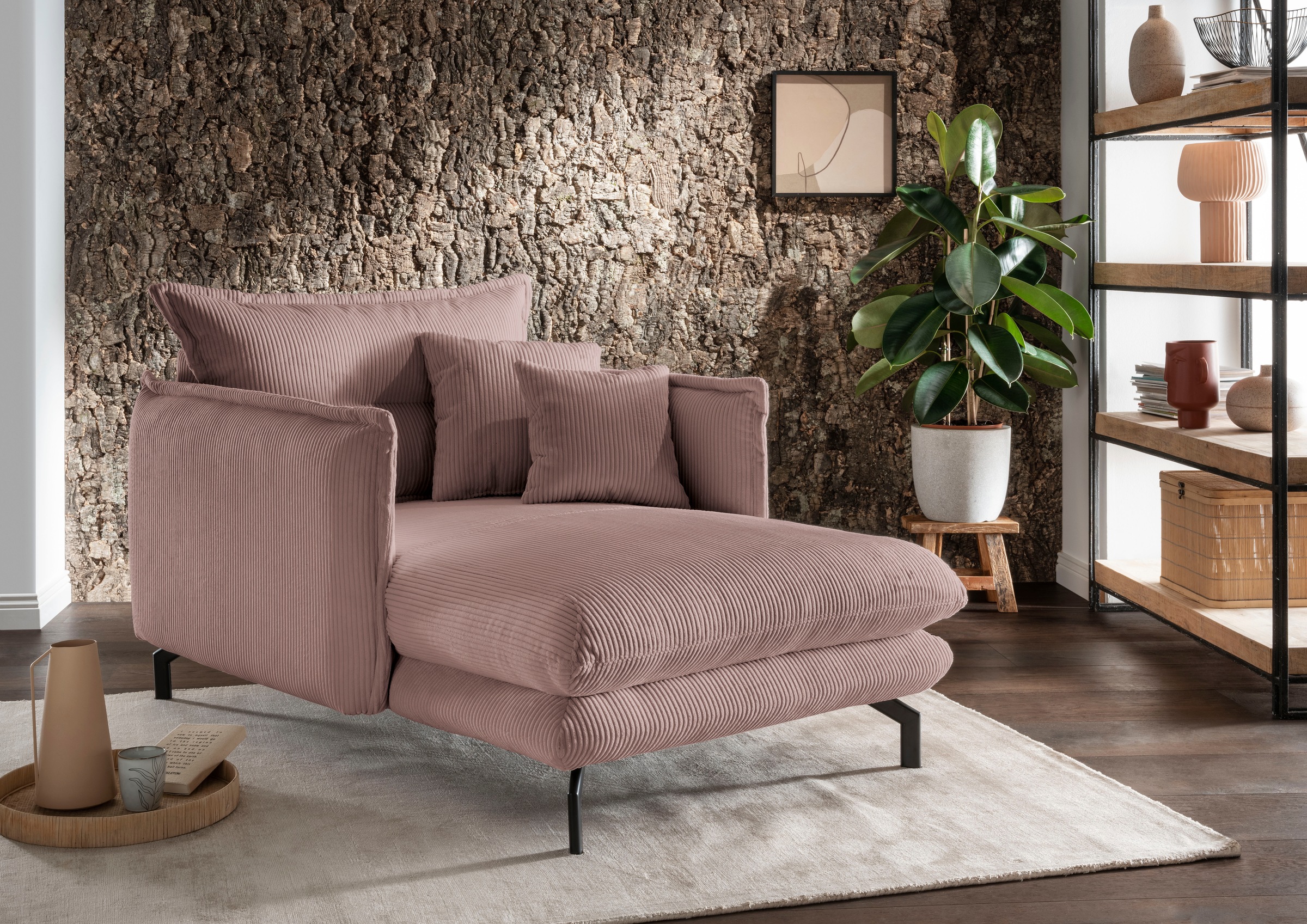 Home affaire Loveseat »LAVA« 1 Stk. tlg. günstig online kaufen