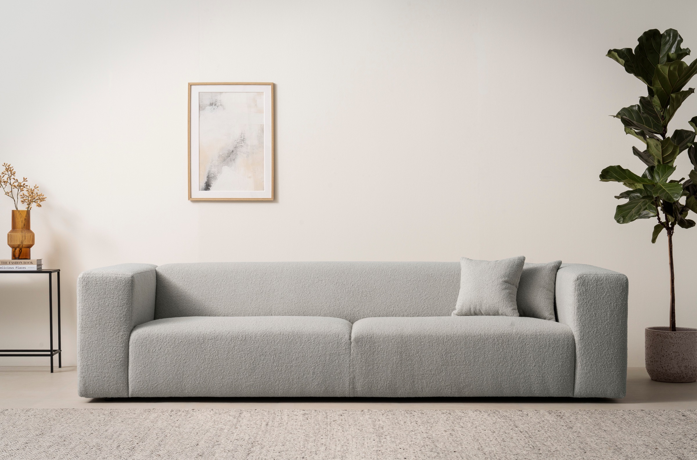 Home affaire 3-Sitzer »BAKELS, Couch in Cord oder Boucle-Stoff, Sofa im mod günstig online kaufen