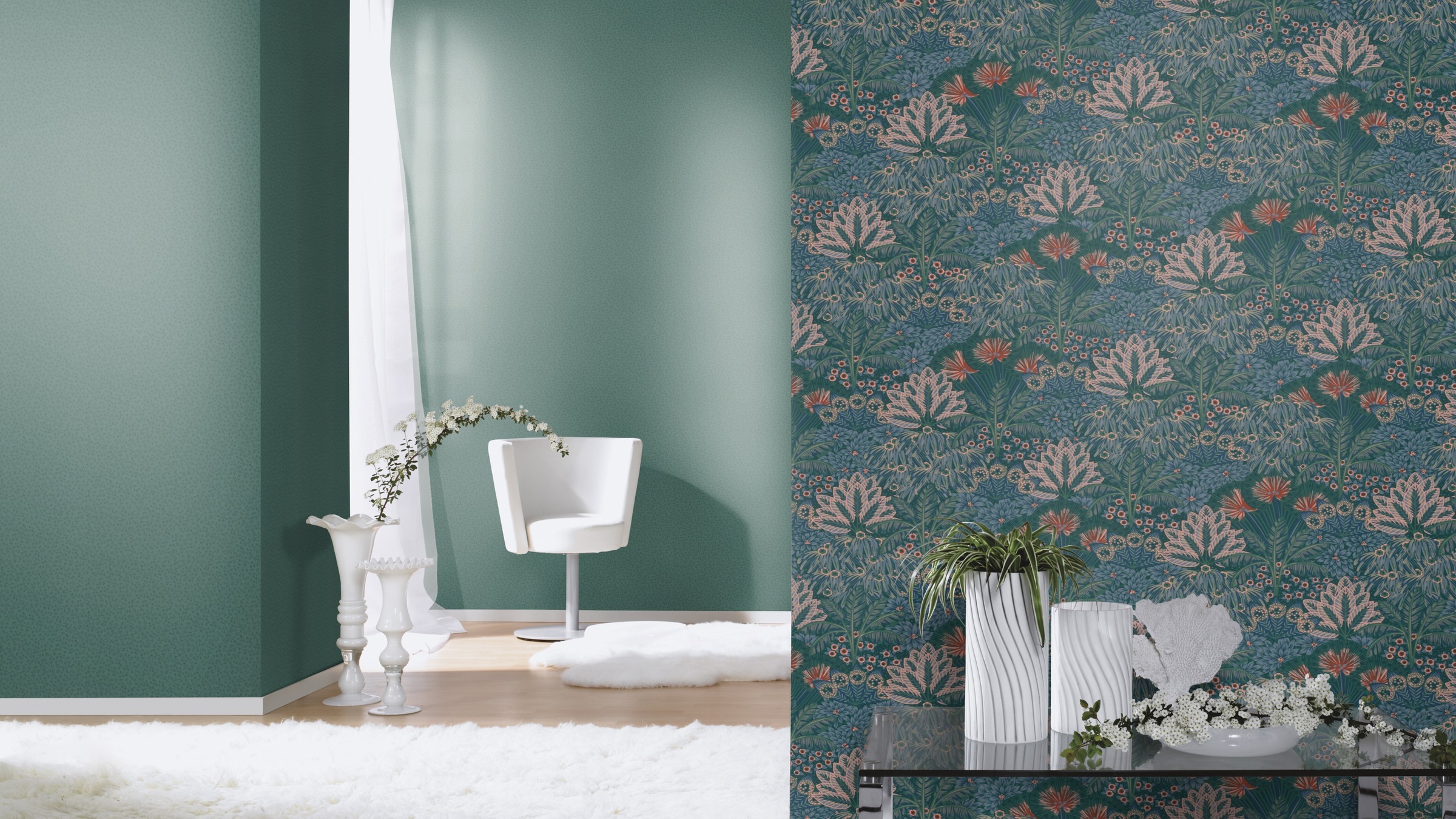Rasch Vliestapete »Sophia« floral glatt günstig online kaufen