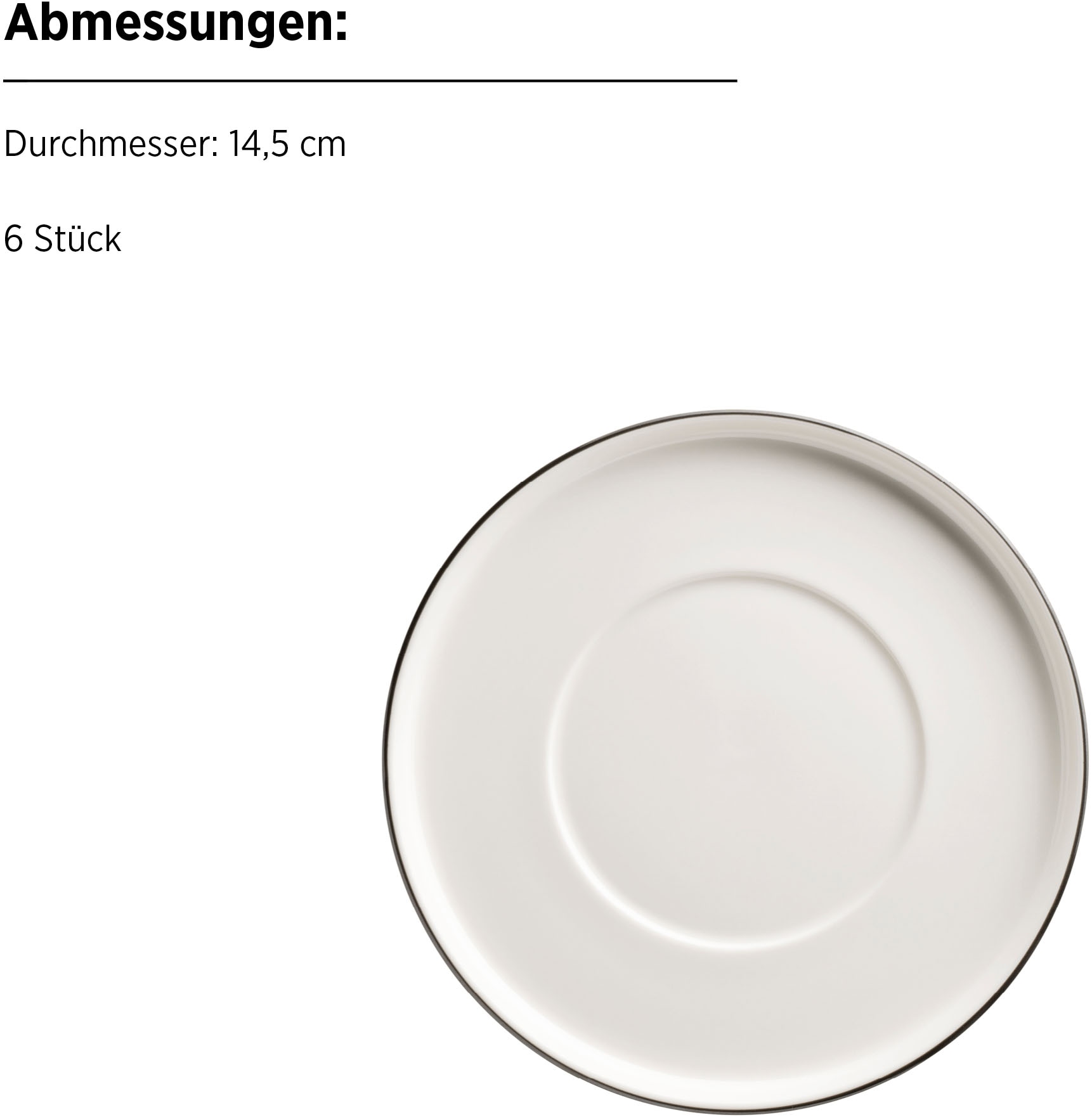 MÄSER Kaffeeservice »SITA, Kaffeeservice, Porzellan«, (Set, 18 tlg.), Geschirr-Set, Service