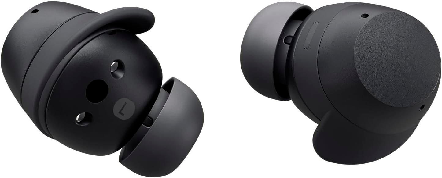 LG Bluetooth-Kopfhörer »xboom Buds Lite«, Bluetooth, Active Noise Cancelling (ANC)-Freisprechfunktion-LED Ladestandsanzeige-Multi-Point-Verbindung-Rauschunterdrückung-Sprachsteuerung-kompatibel mit Siri