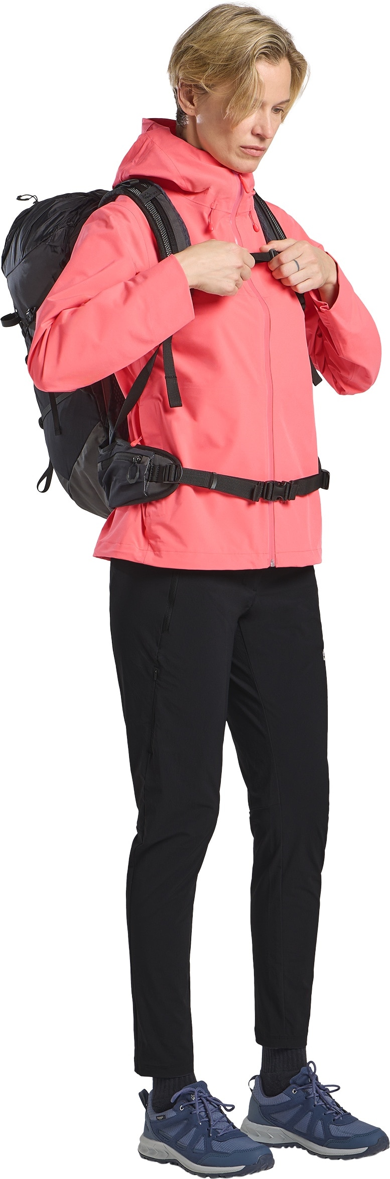 Jack Wolfskin Funktionsjacke »HIGHEST PEAK 3L JKT W«, mit Kapuze