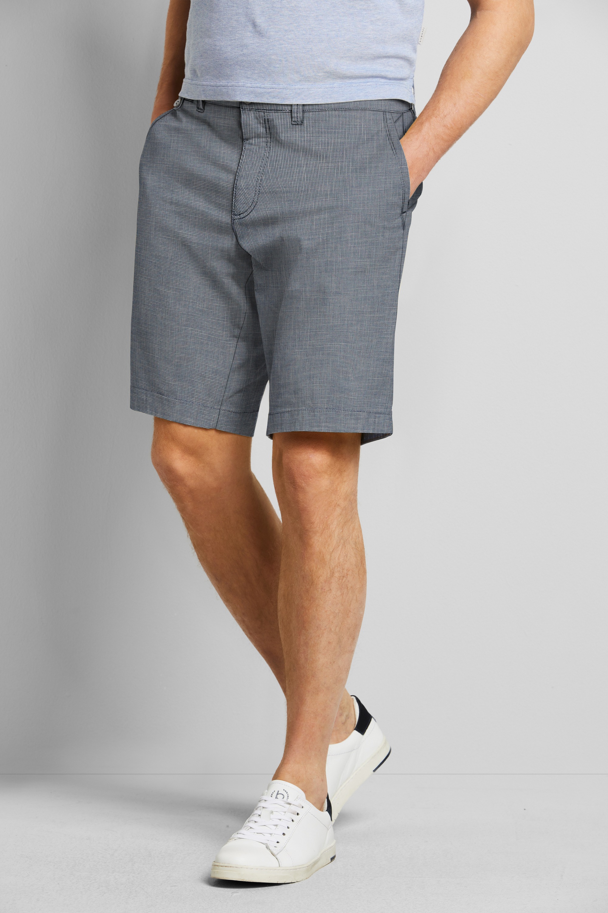Bild von bugatti Shorts, in einem Leinen-Look