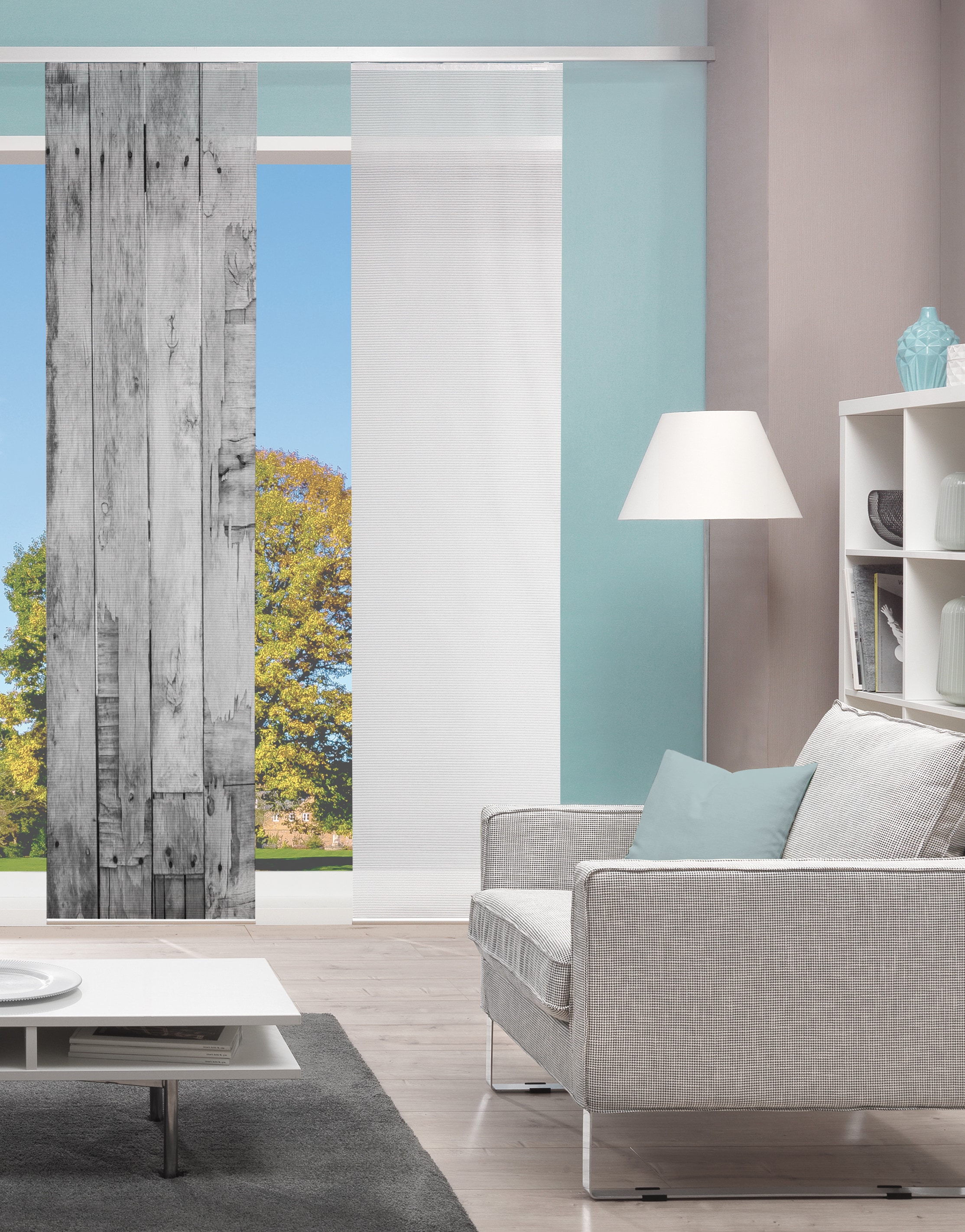 Vision Schiebegardine »LIZZA« Paneelwagen 1 Stk. tlg. SCHIEBEVORHANG, BAMBU günstig online kaufen