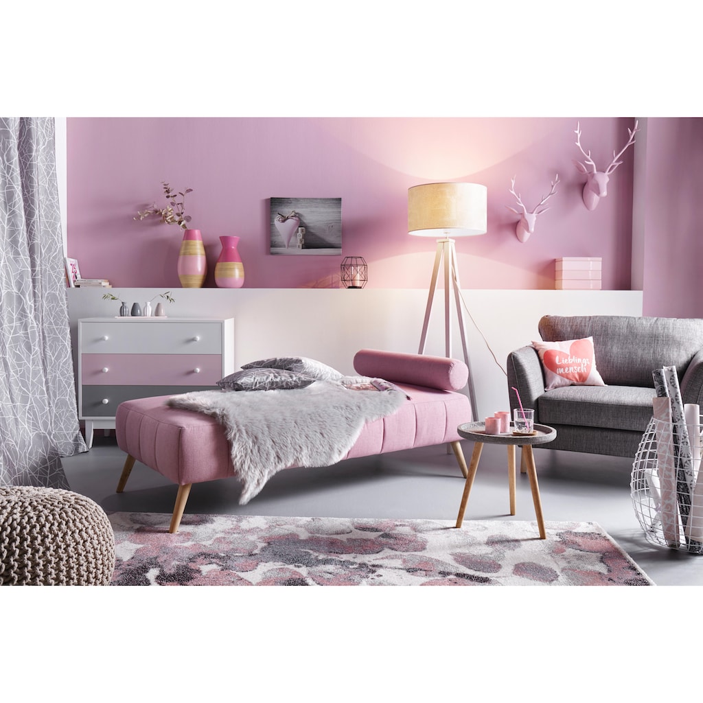 Guido Maria Kretschmer Home&Living Teppich »Sakura«, rechteckig, 13 mm Höhe, weiche Haptik, Pastell-Farben, Teppich Wohnzimmer, Schlafzimmer, Esszimmer