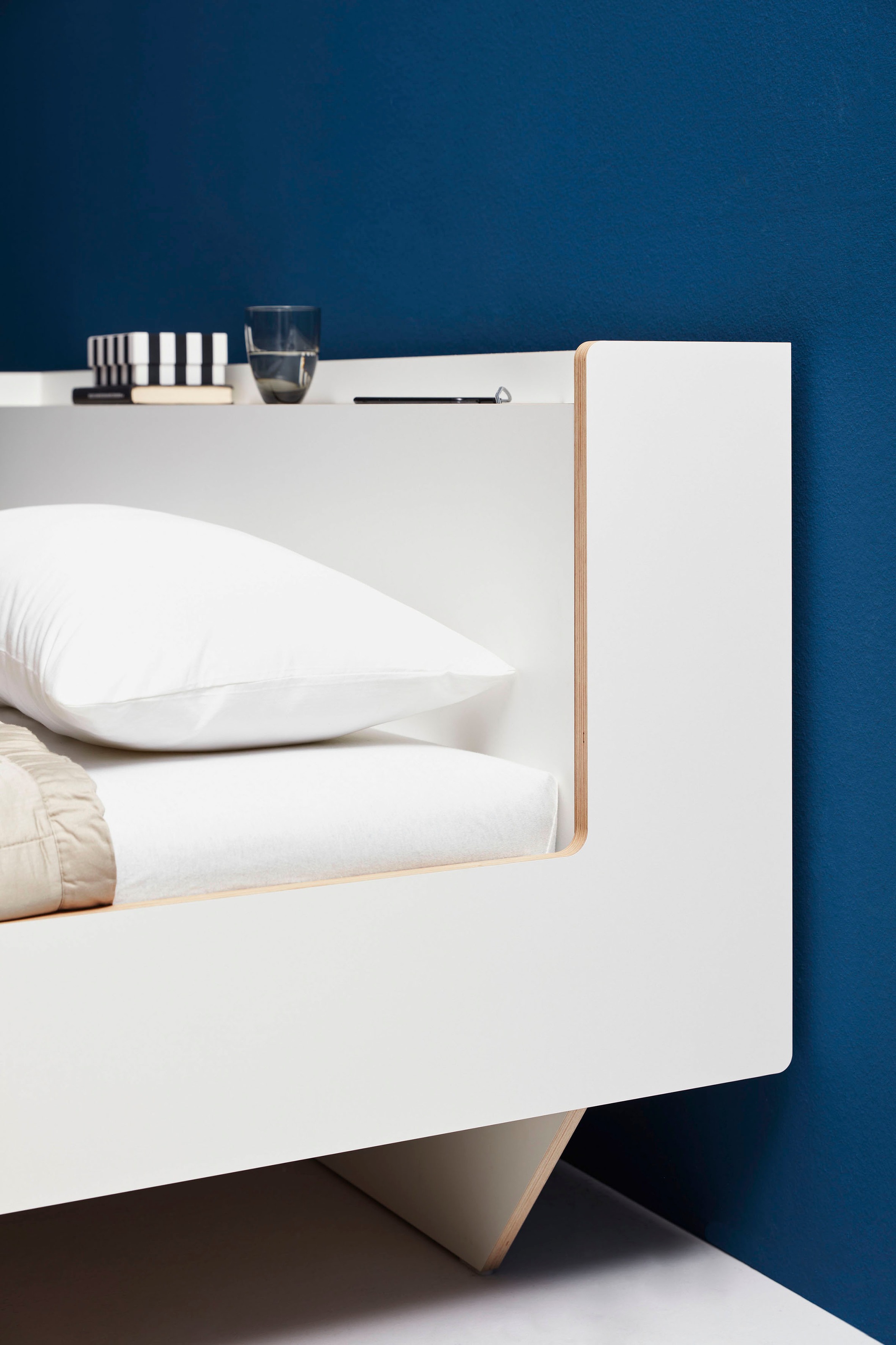 Müller SMALL LIVING Bett »NOOK«, in vier Breiten, Design by Michael Hilgers