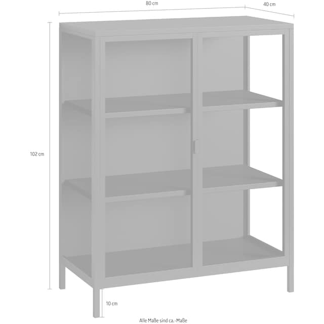 kaufen Vitrine online mit Glastüren designorientierte »Classic«, Homexperts Kommode