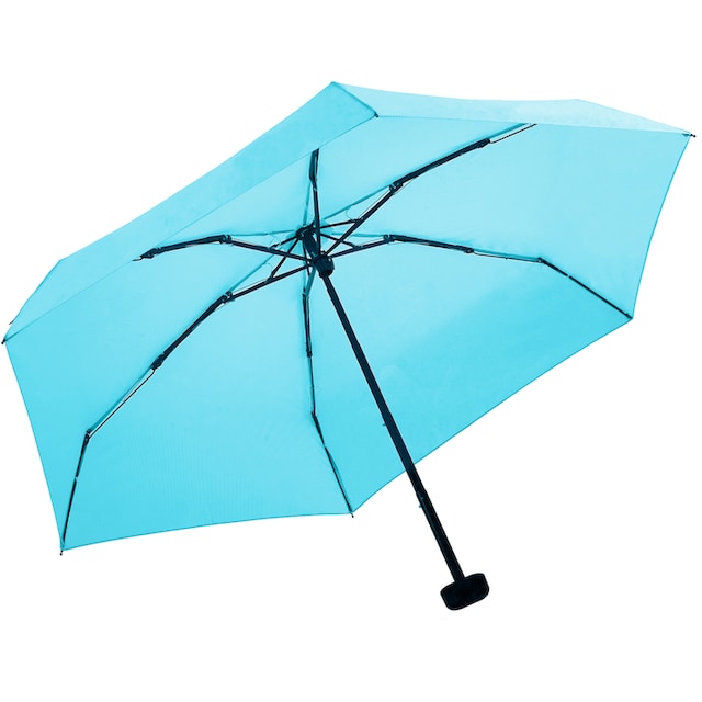 EuroSCHIRM® Taschenregenschirm »Dainty, hellblau«, extra flach und kurz  bequem kaufen