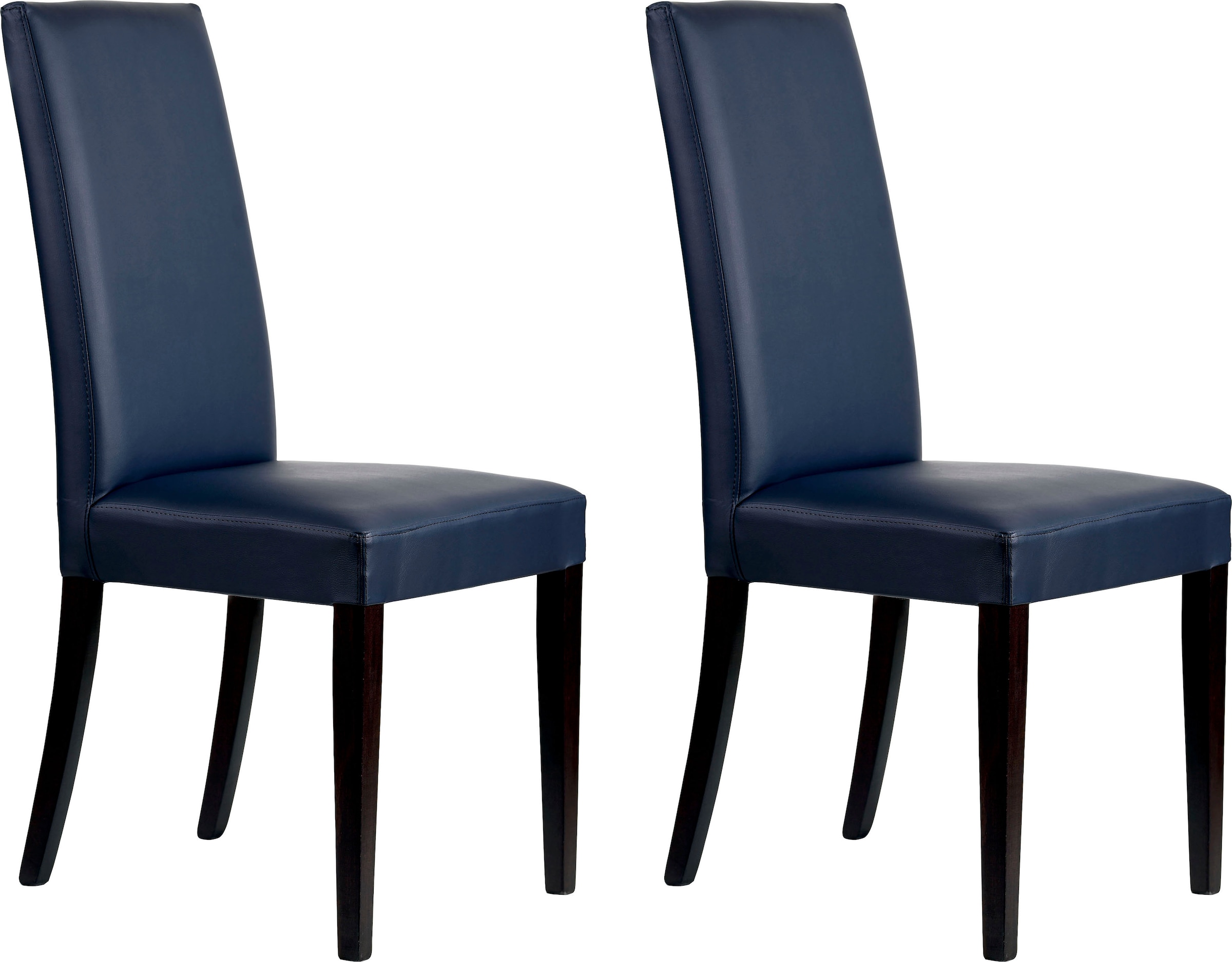 Home affaire Polsterstuhl »Java«, (Set), 2 St., Kunstleder, Gestell aus Mas günstig online kaufen