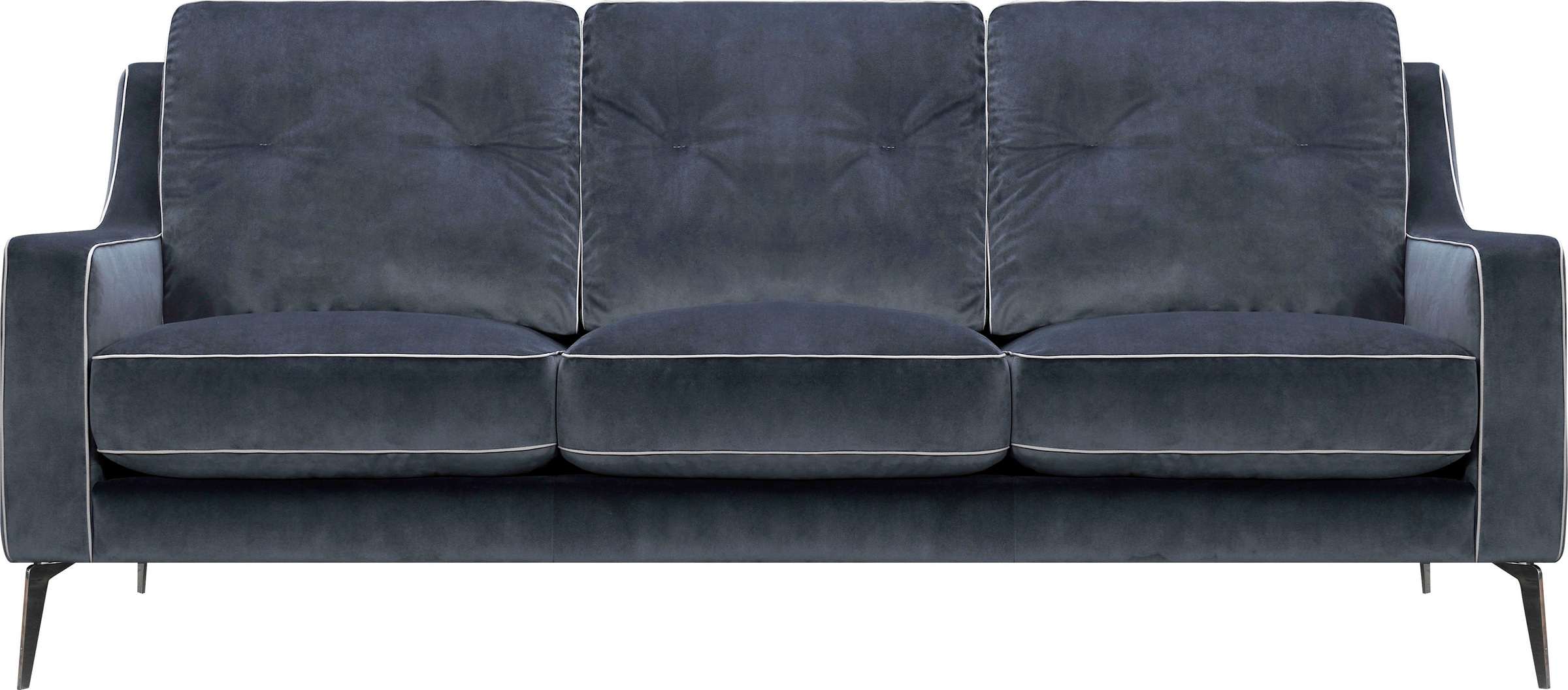 Leonique 3-Sitzer »Chicago« 3-Sitzer Ssofa, graublau, klassisch/modern, 208 günstig online kaufen