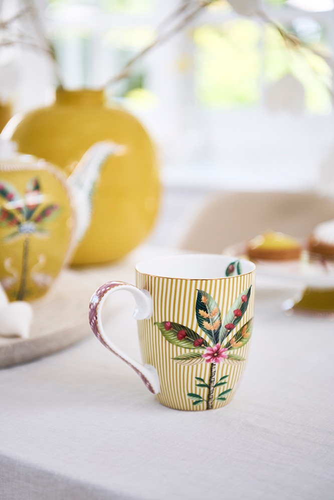 PiP Studio Becher »La Majorelle«, (Set, 4 tlg.), Kaffeetassen im 4er-Set, La Majorelle, 450 ml
