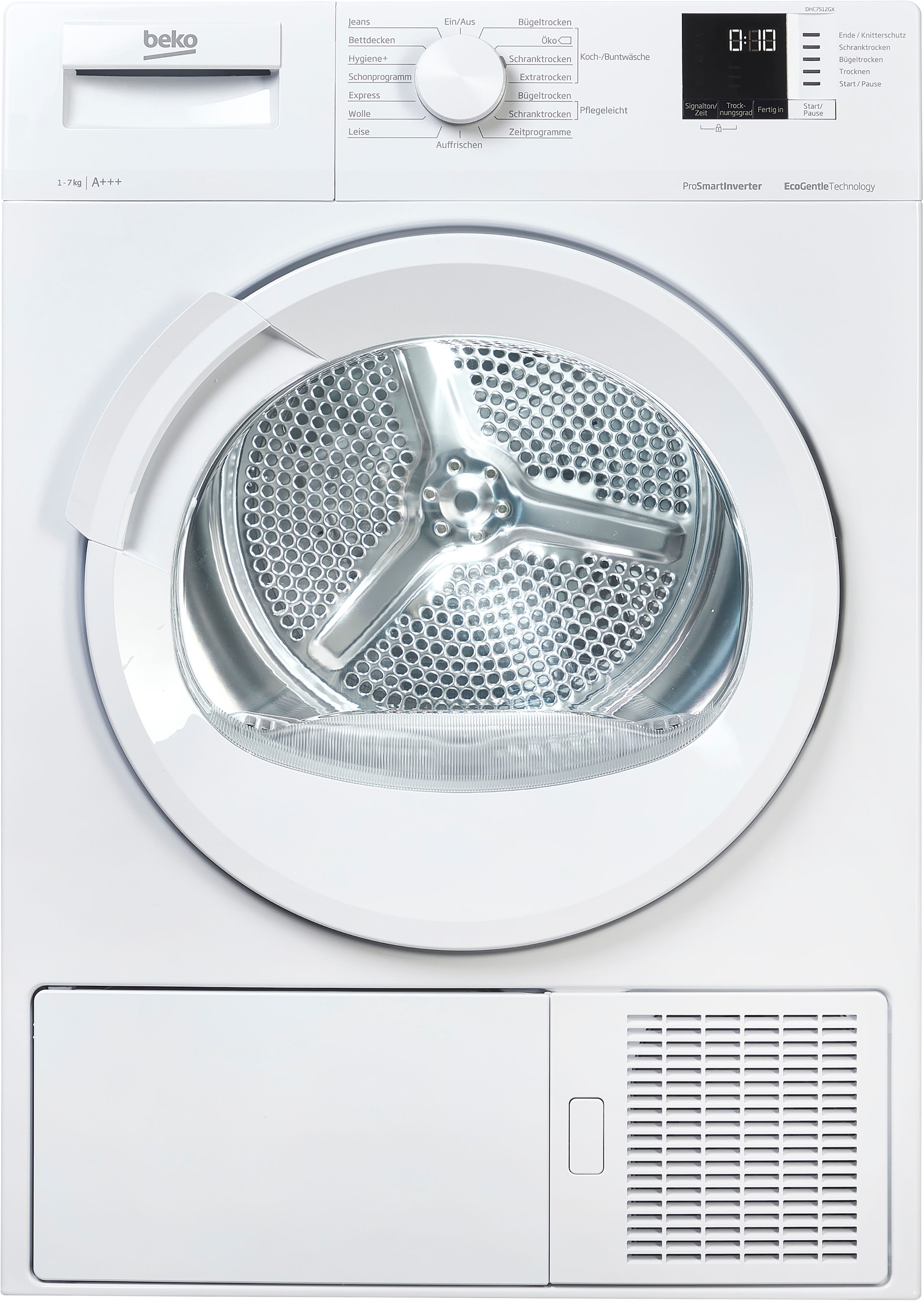 BEKO Wärmepumpentrockner »DHC7512GX«, 7 kg