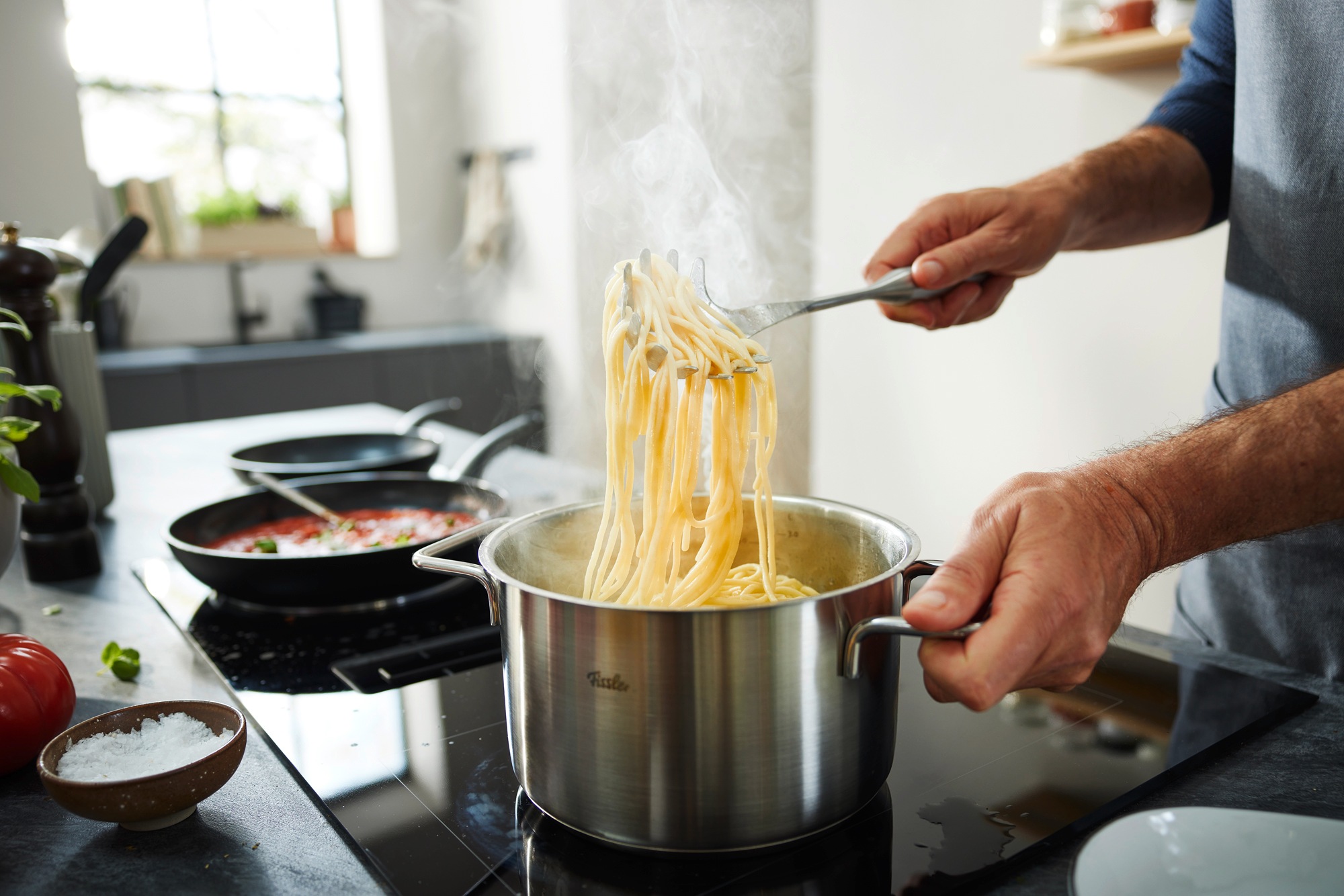 Fissler Spaghettizange »Essential«, mit Aufhängeöse