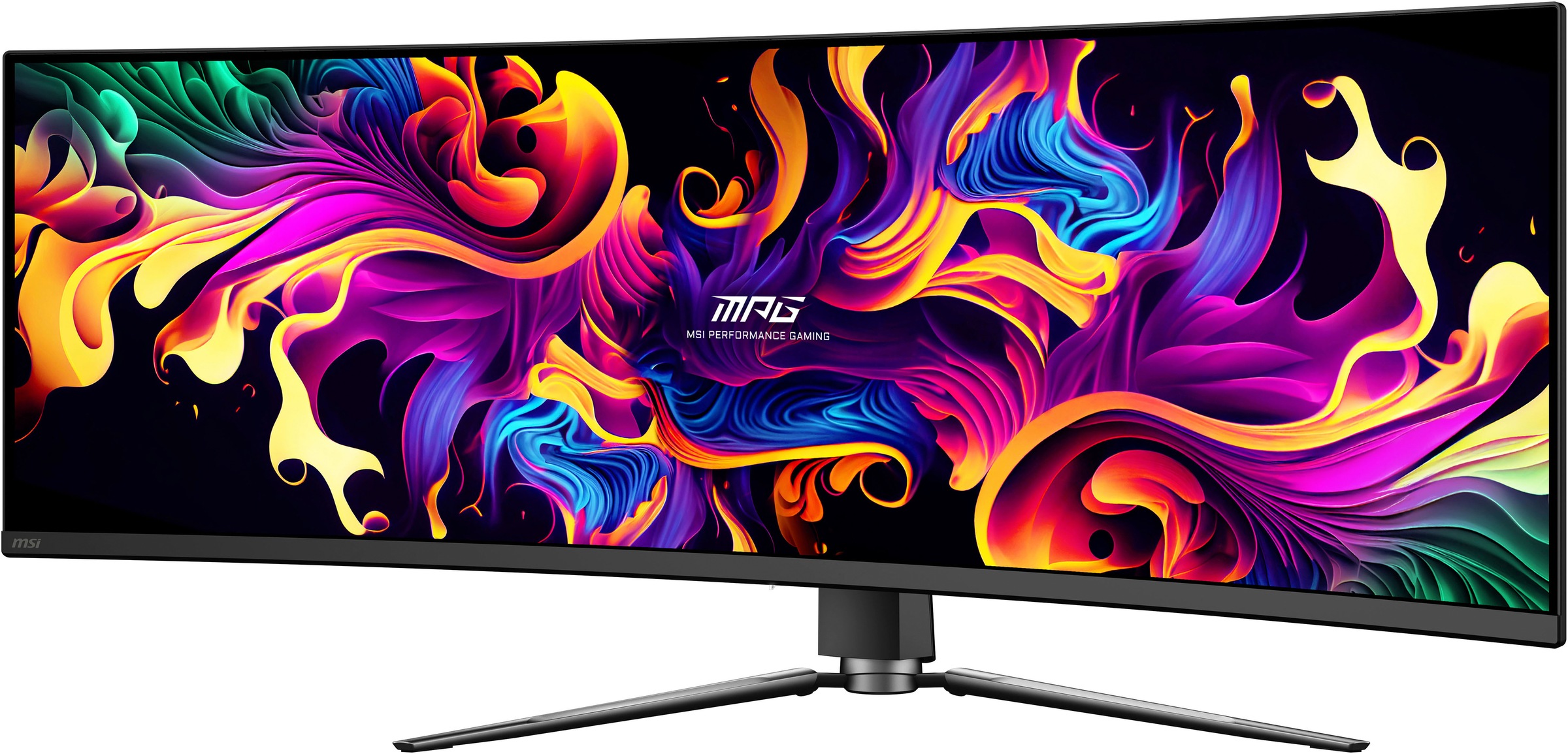 MSI Curved-Gaming-Monitor »MPG 491CQPX QD-OLED«, 125 cm/49 Zoll, 5120 x 1440 px, DQHD, 0,03 ms Reaktionszeit, 240 Hz