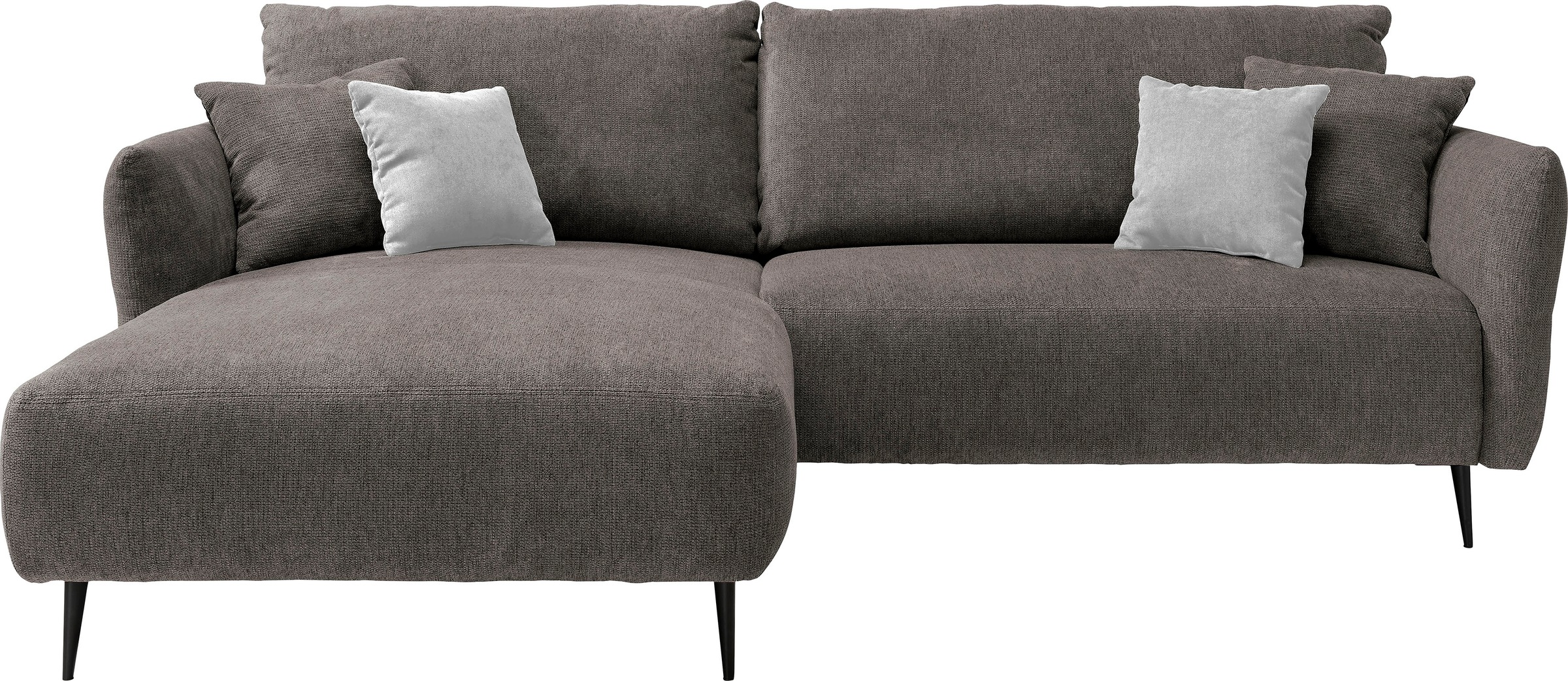 INOSIGN Ecksofa »Amarena L-Form«, inklusive Armlehnenverstellfunktion, 4x Zierkissen gratis