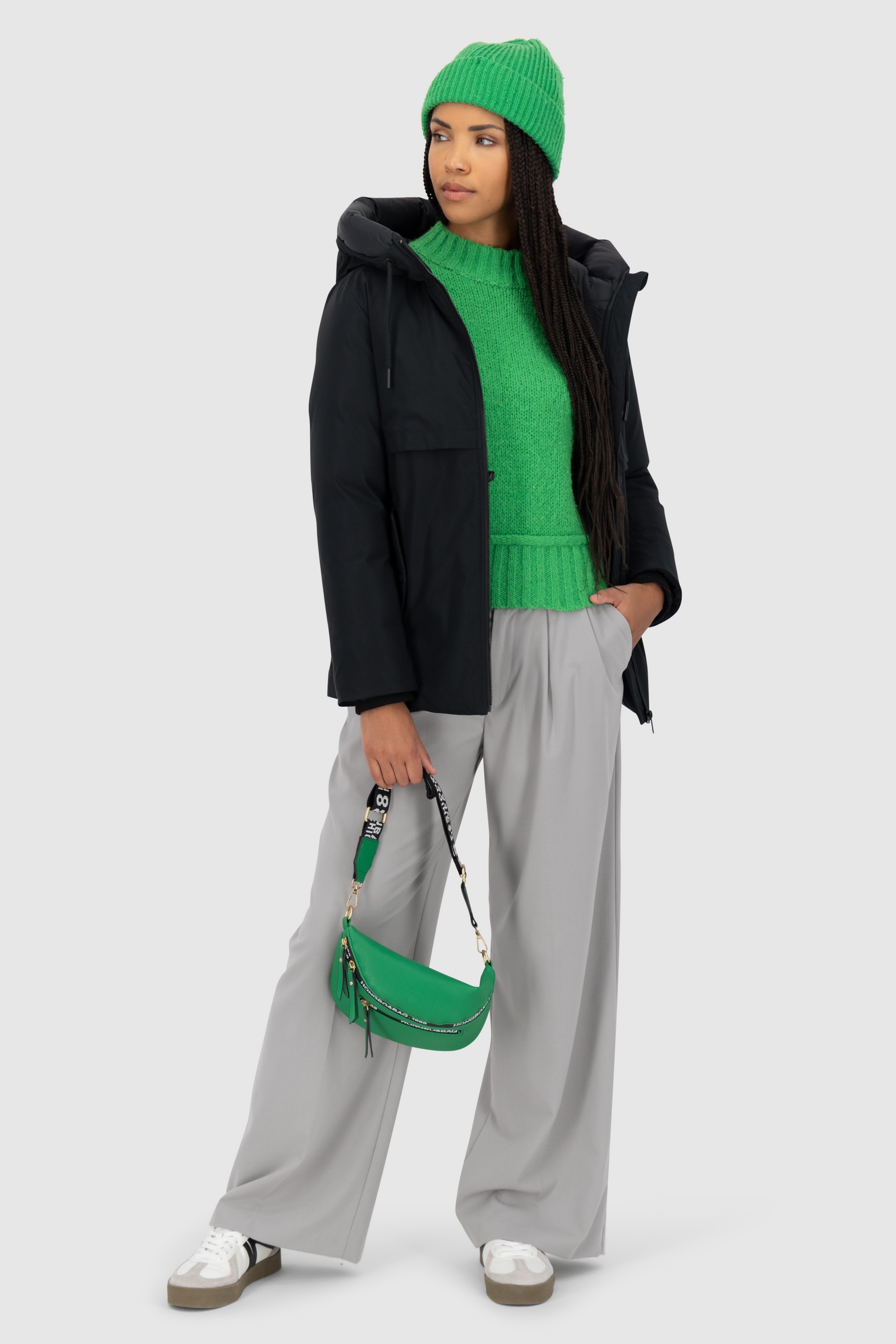 Alife & Kickin Winterjacke »Damen CicelyAK A«, Kurze warme Damenwinterjacke mit gefütterter Kapuze