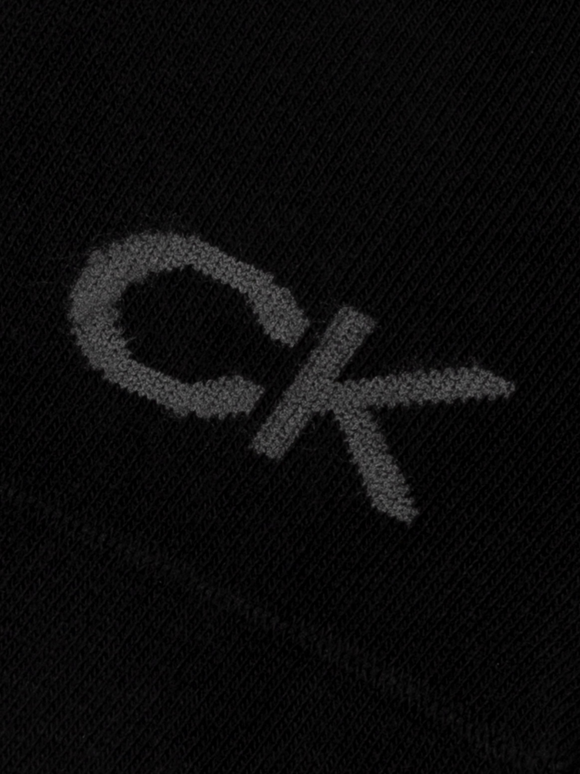 Calvin Klein Jeans Füßlinge »CK WOMEN FOOTIE HIGH CUT 2P«, (2 Paar), Mit eingestricktem Logo vorn