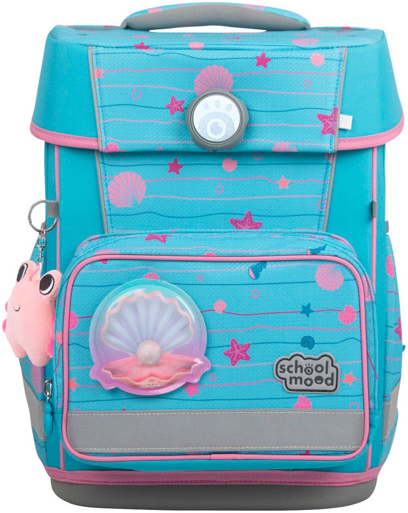SCHOOL-MOOD® Schulranzen »Champion Pro«, retroreflektierende Flächen, mit LED-Patchy