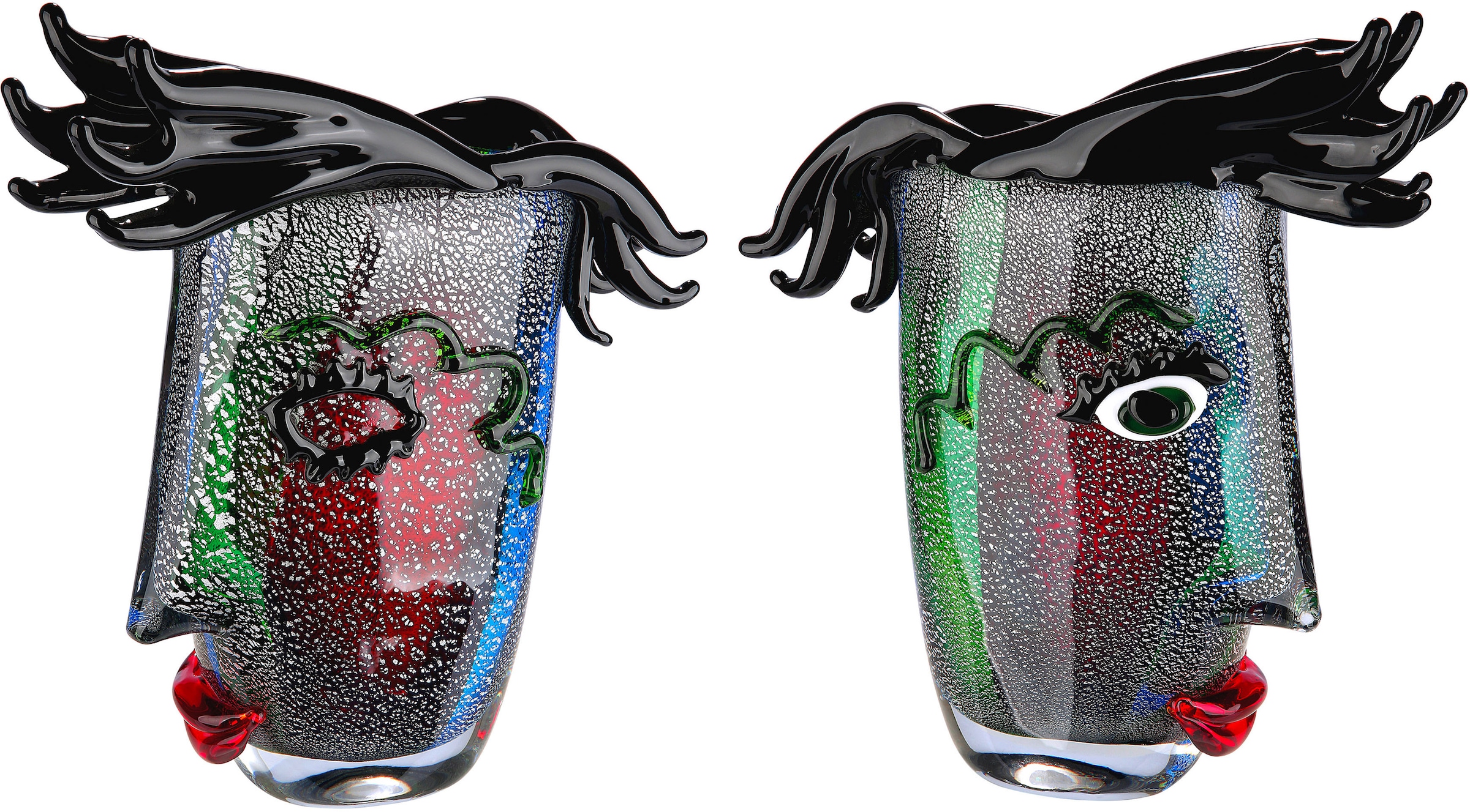 GILDE GLAS art Tischvase »Barbiere«, (1 St.), aus Glas günstig online kaufen