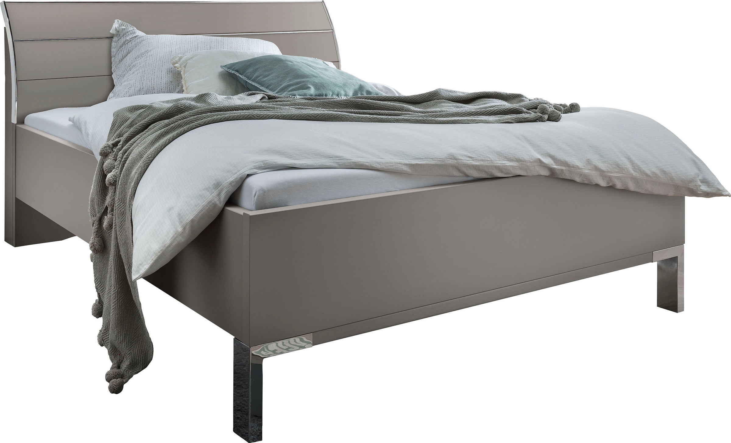 WIEMANN Futonbett "Monaco, 4-fache Liegehöhenverstellung" mit stilvollem Ho günstig online kaufen