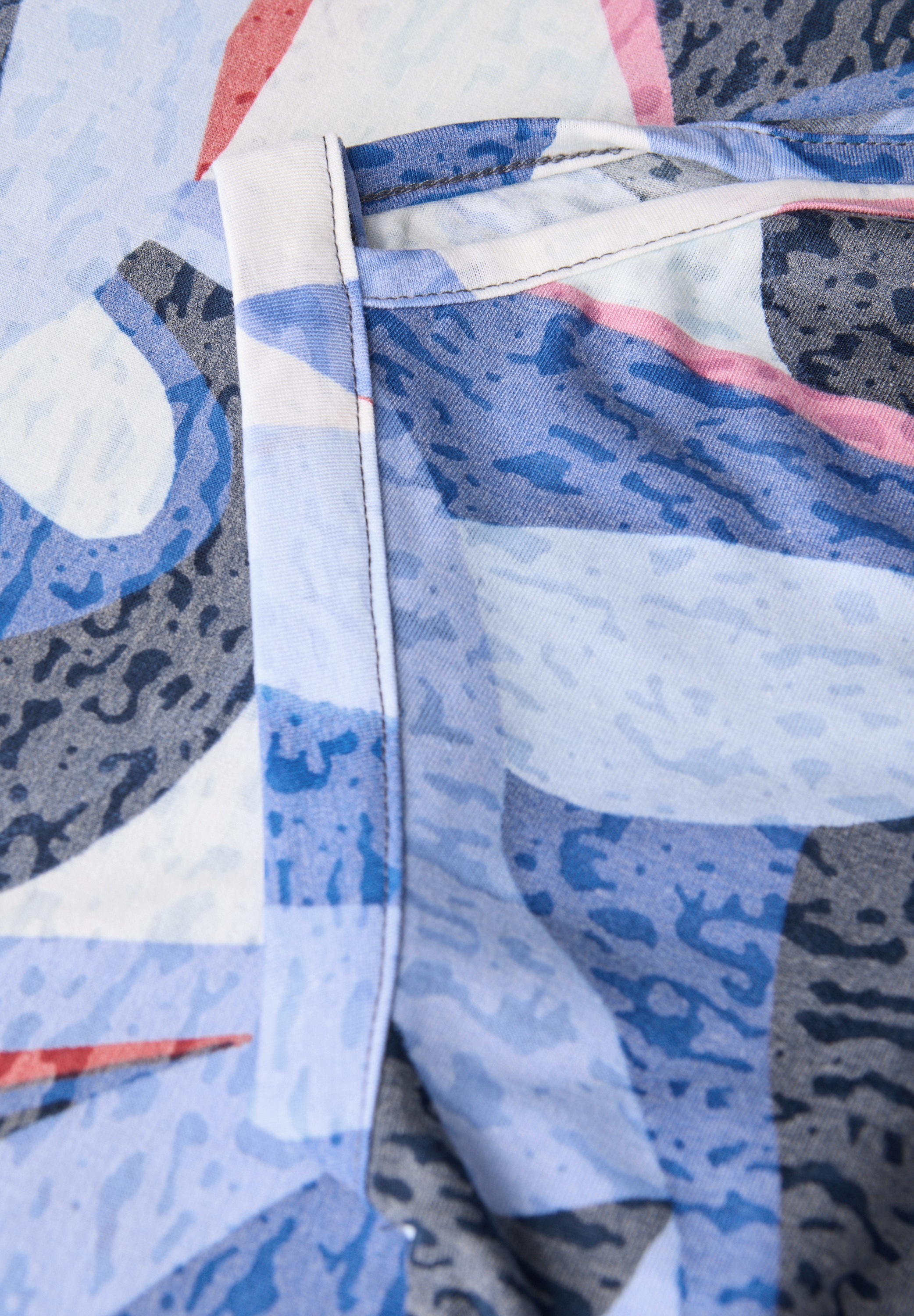 Cecil Print-Shirt, mit Ausbrenner-Optik