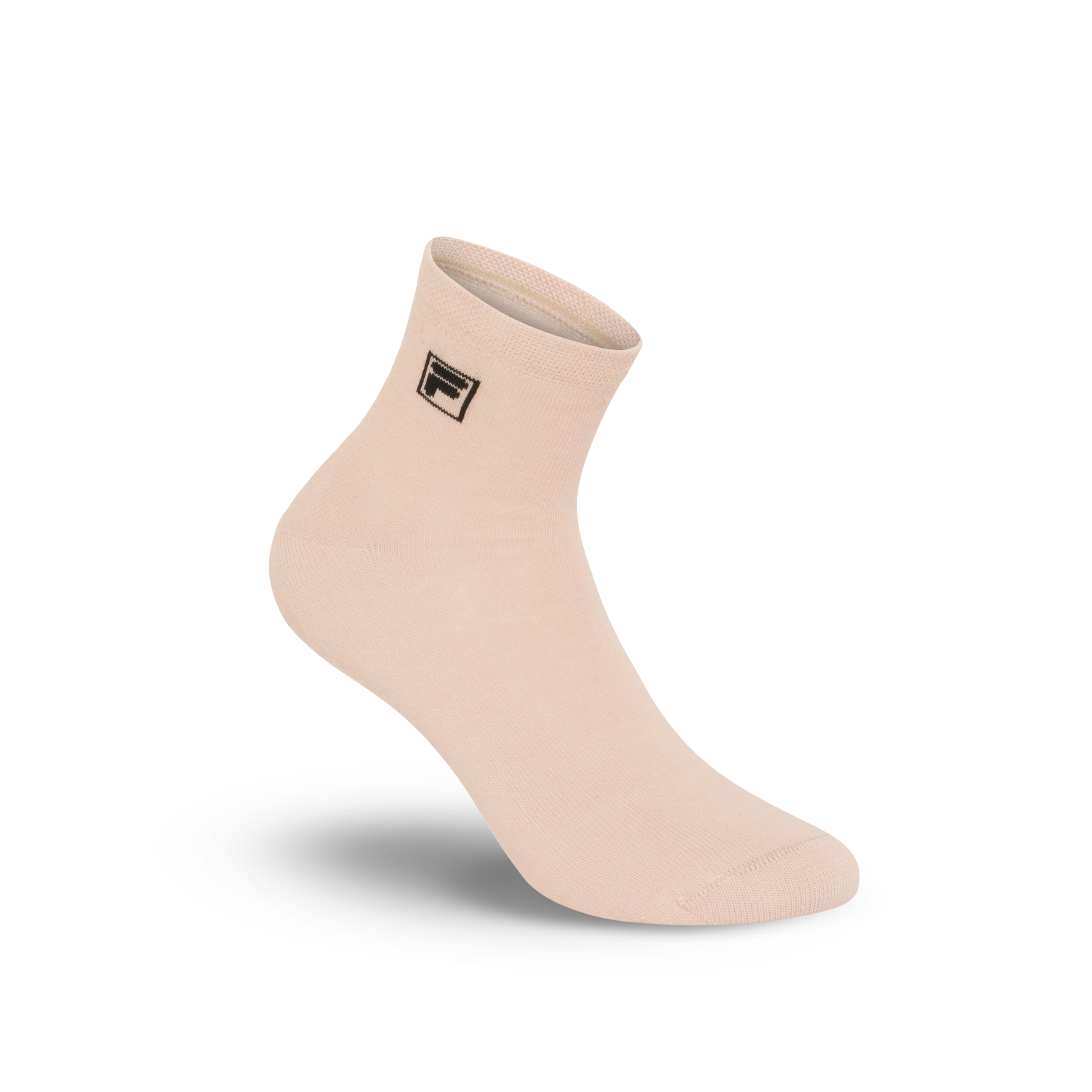 Fila Kurzsocken »UNISEX QUARTER PLAIN SOCKS« 3 Paar tlg. mit eingestrickem Logo