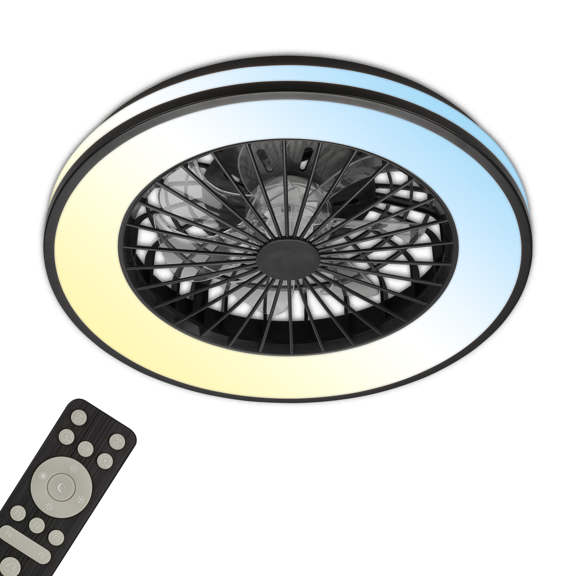 Briloner Leuchten LED Deckenleuchte »BREEZY« mit Fernbedienung günstig online kaufen