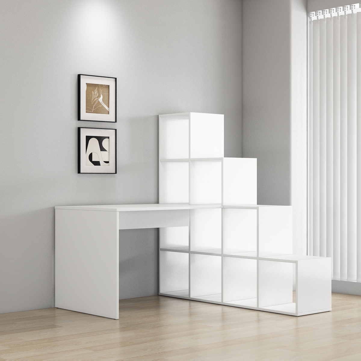 OTTO home Regal-Schreibtisch »Ciela«, flexible Aufstellmöglichkeiten, wechs günstig online kaufen