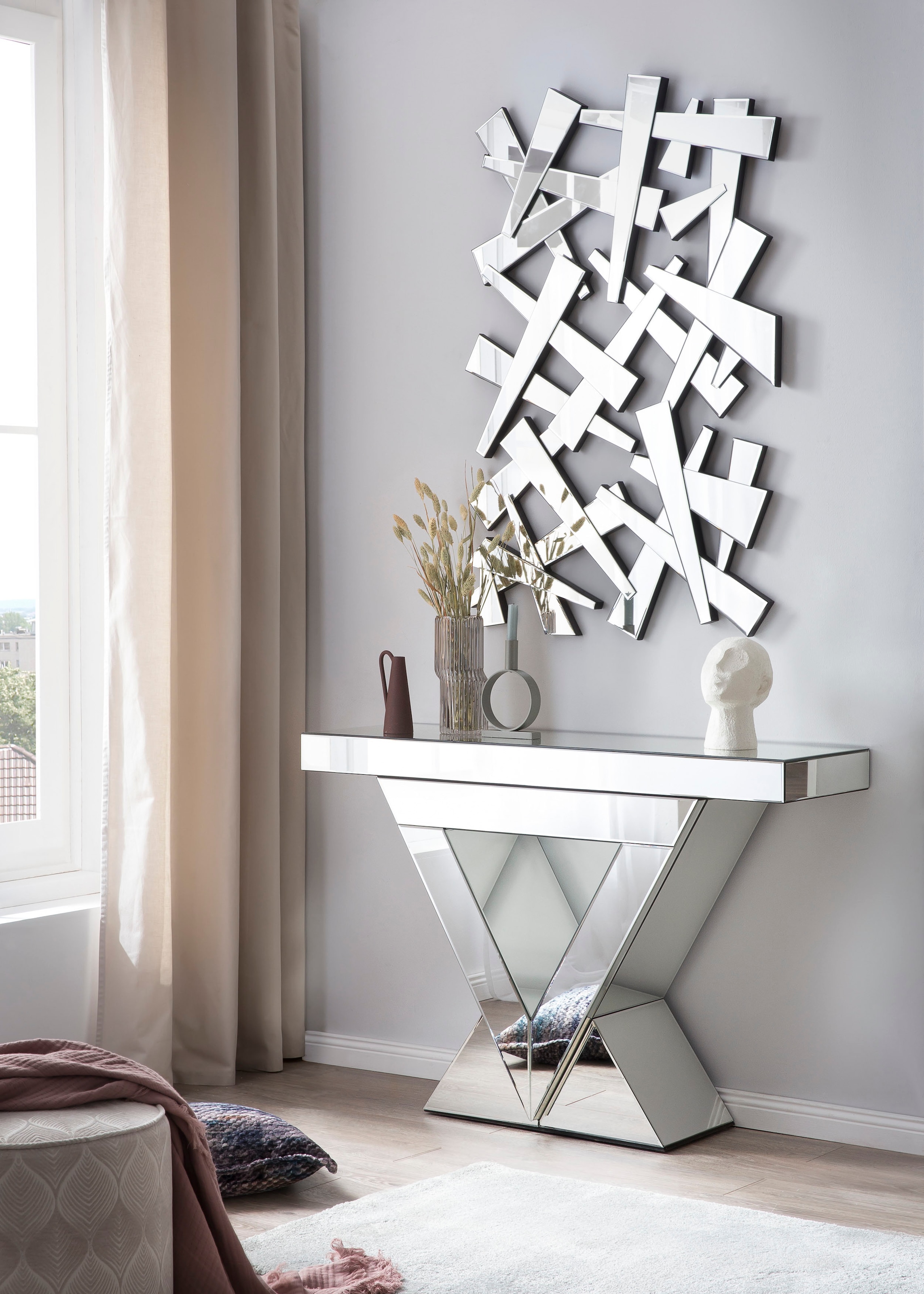 SalesFever Konsolentisch »Design Konsole für Ihren Eingangsbereich« verspie günstig online kaufen