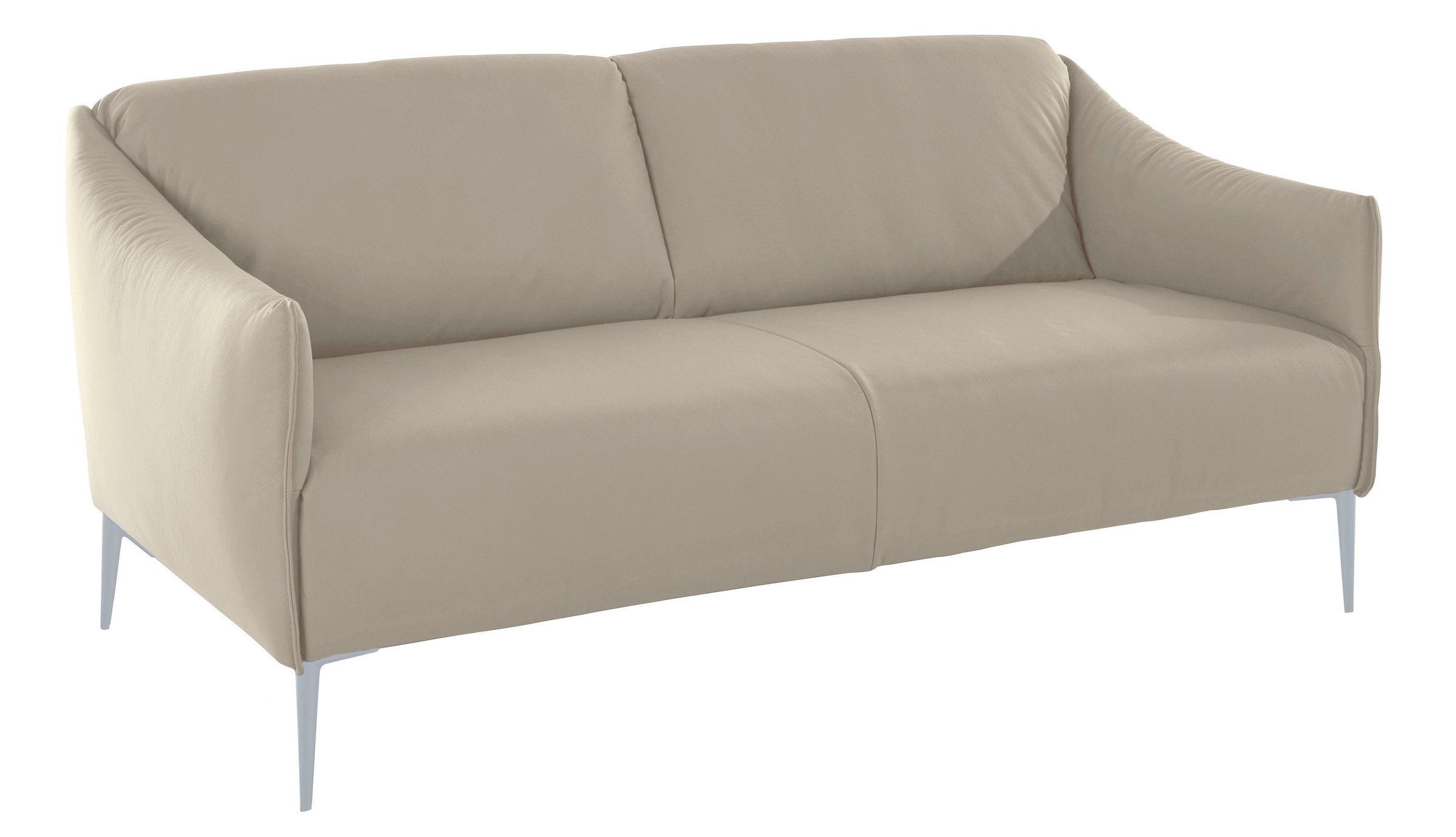 W.SCHILLIG 2,5-Sitzer »sally«, mit Metallfüßen in Silber matt, Breite 174 cm