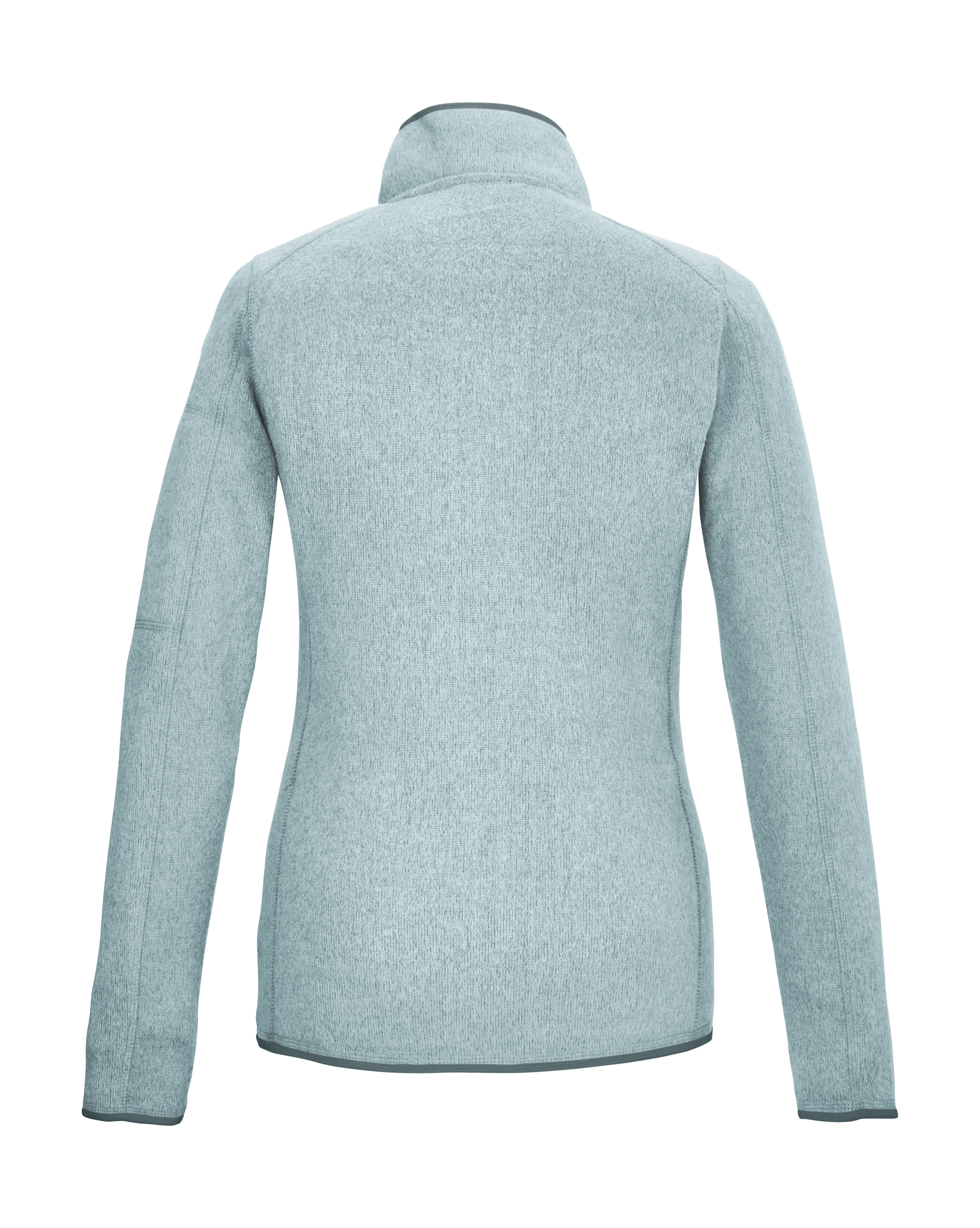 Killtec Fleecejacke »KOW 111 WMN KNT FLC JCKT«, Strickfleecejacke, Melange-Optik, Stretch, verschließbare Taschen