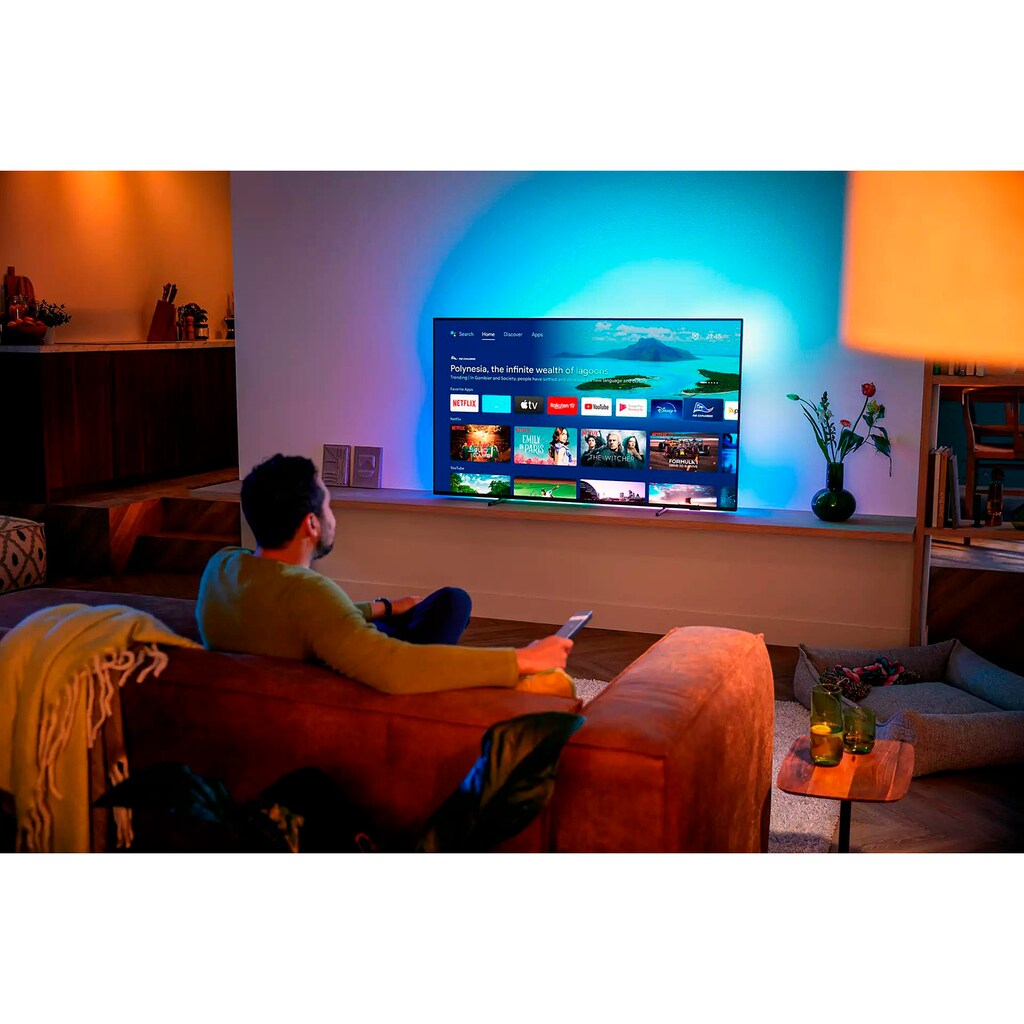 Philips LED-Fernseher »75PML9507/12«, 189 cm/75 Zoll, 4K Ultra HD