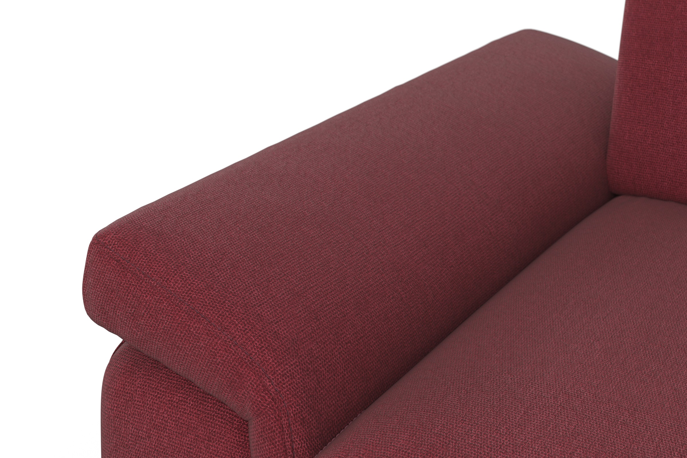 sit&more Ecksofa »Padua L-Form«, inklusive Sitztiefenverstellung, Armteilfunktion und Federkern