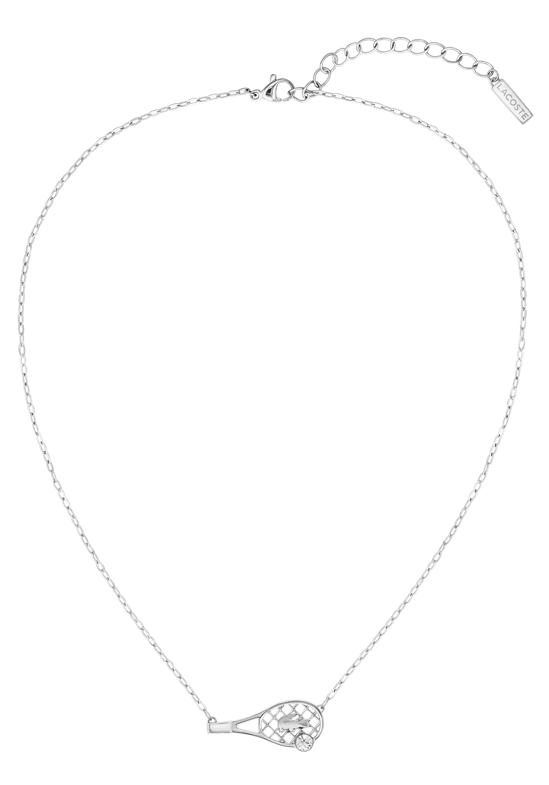 Lacoste Kette mit Anhänger »Schmuck Edelstahl Halsschmuck Halskette Ankerkette WINNA«, mit oder ohne Glasstein